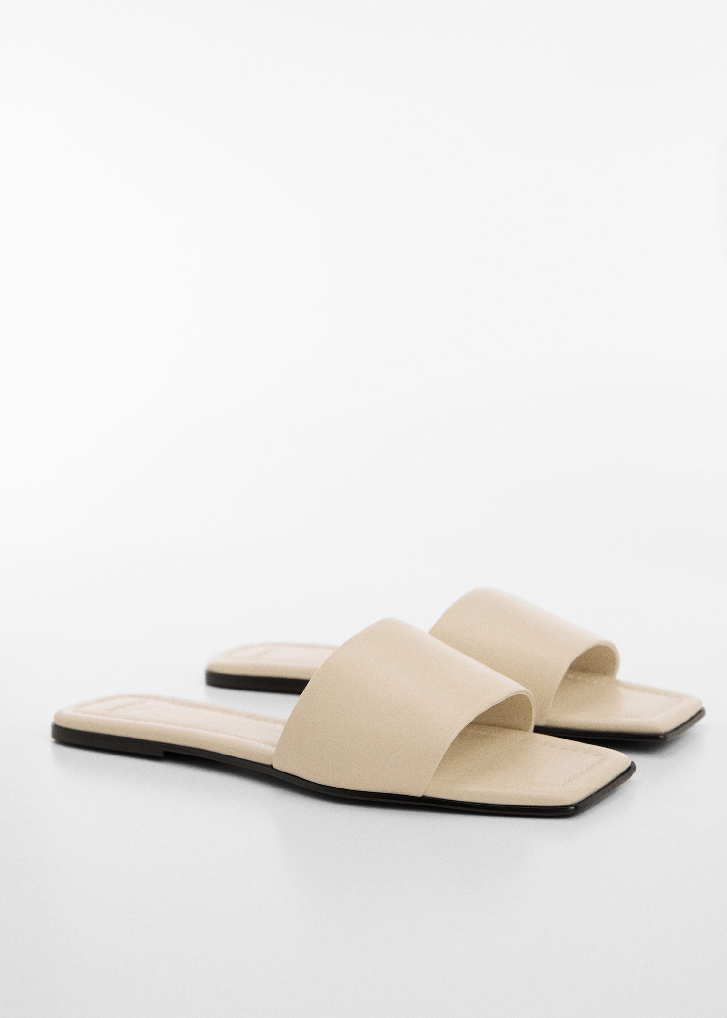 Mango 100% Leather sandals 5 Shaws Department Stores
