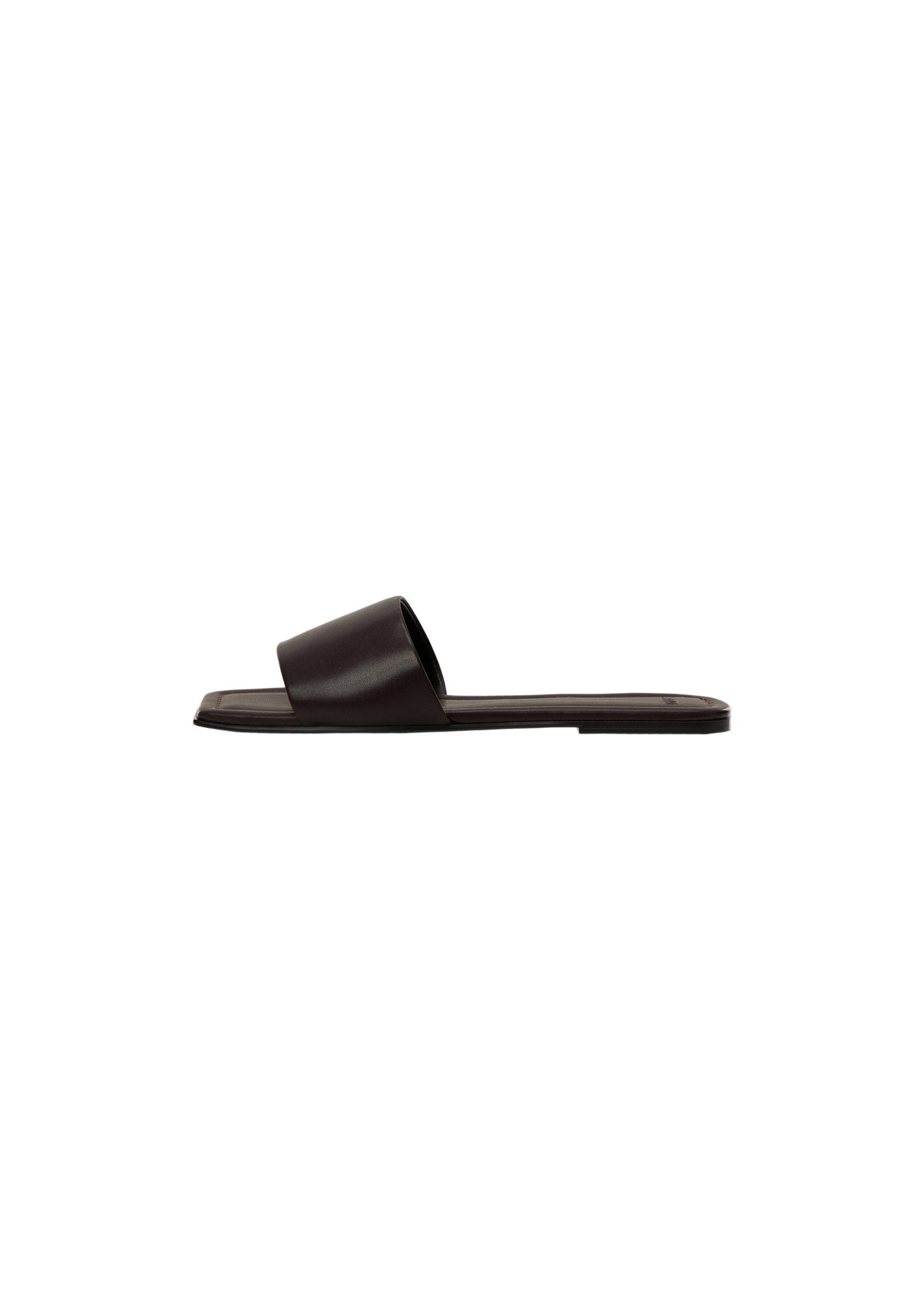 Mango 100% Leather sandals 6 Shaws Department Stores