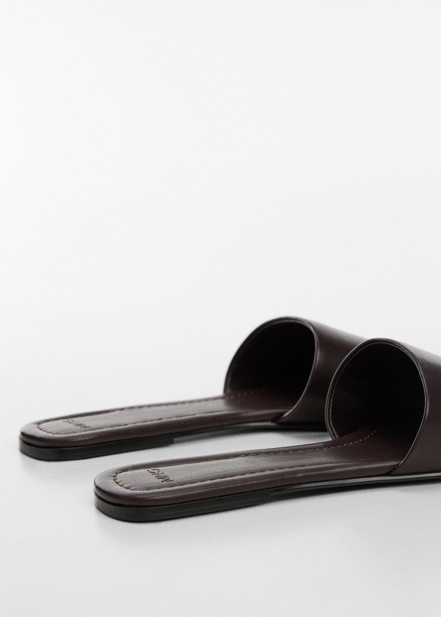 Mango 100% Leather sandals 4 Shaws Department Stores
