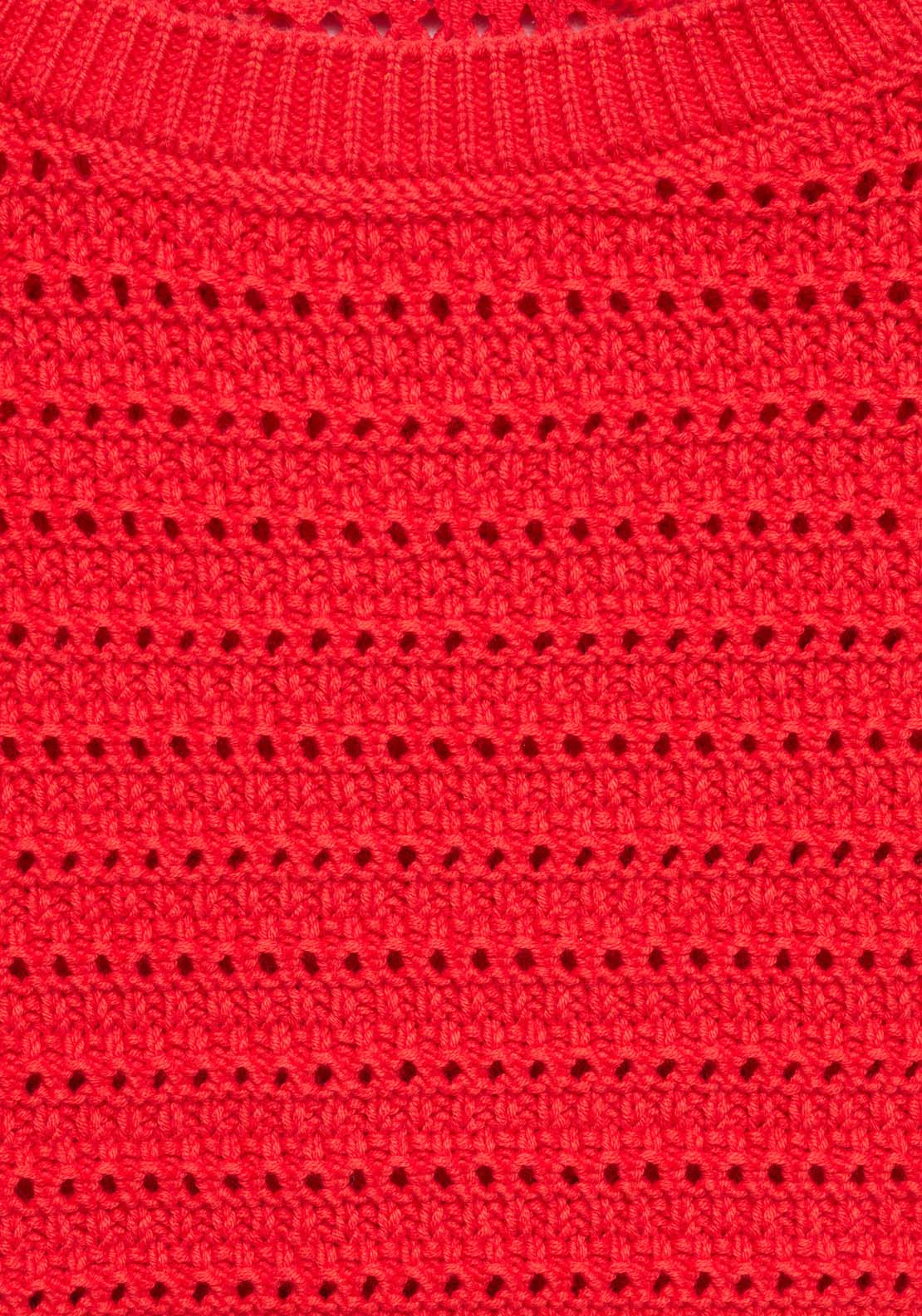 Mango Knitted sweater with openwork details 6 Shaws Department Stores