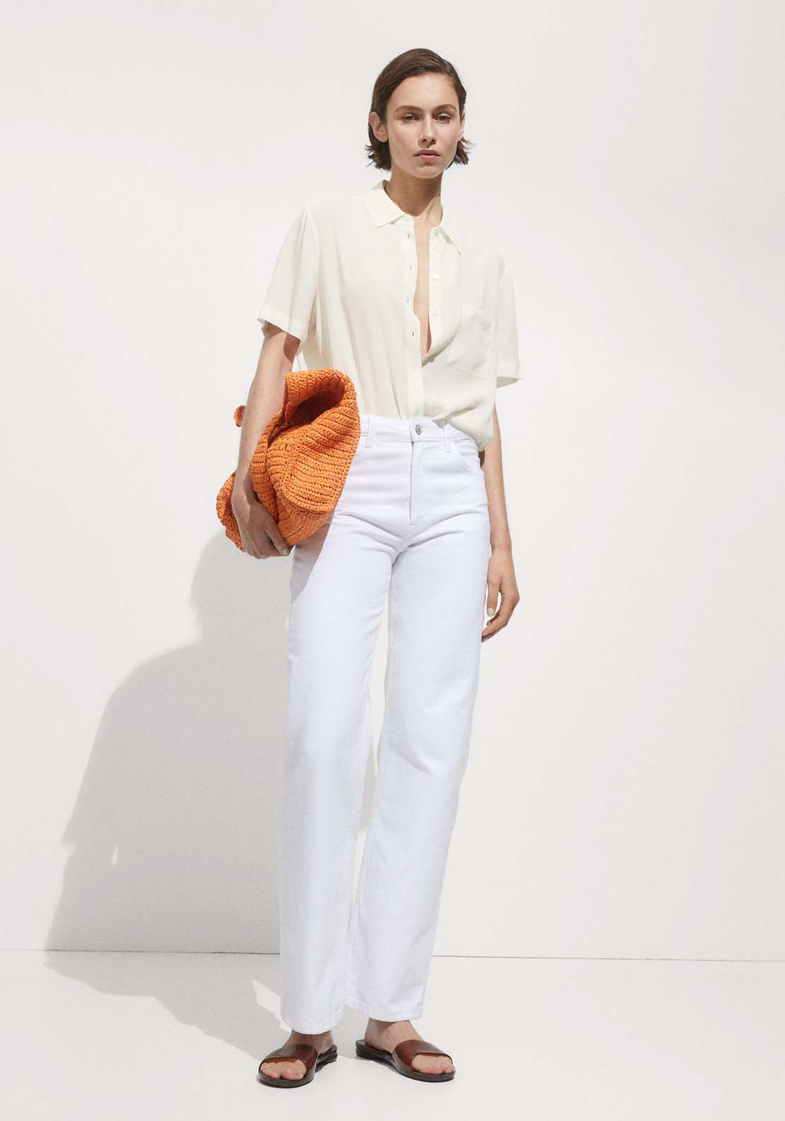 Mango Short sleeve shirt 2 Shaws Department Stores