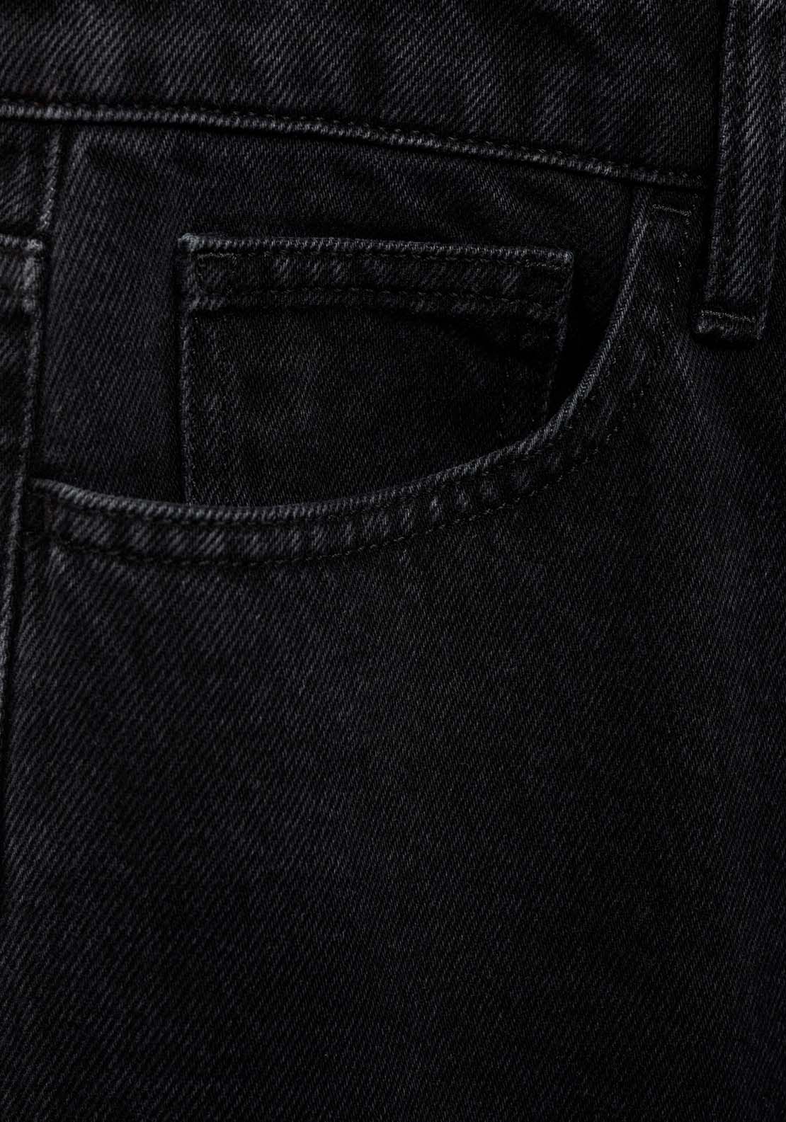 Mango Mid-rise straight jeans - Open Gray 7 Shaws Department Stores