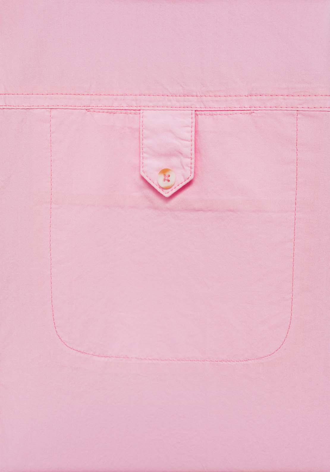 Mango Cotton shirt with decorative button 6 Shaws Department Stores