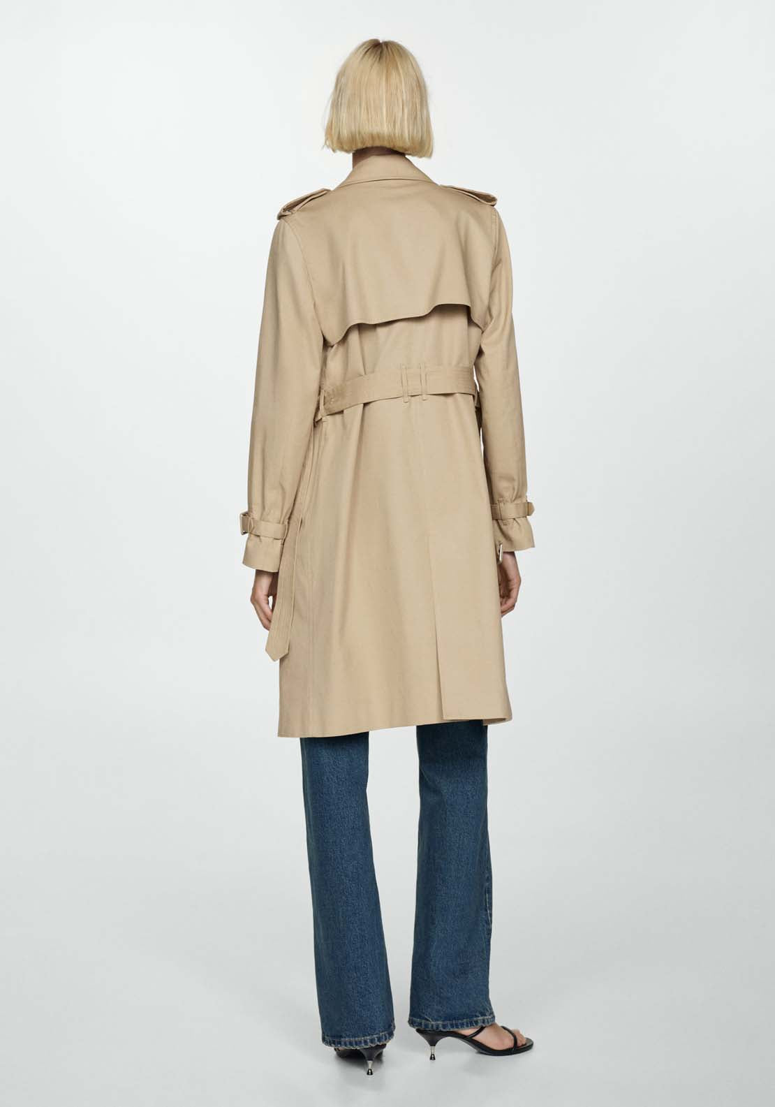 Mango beige trench coat hotsell