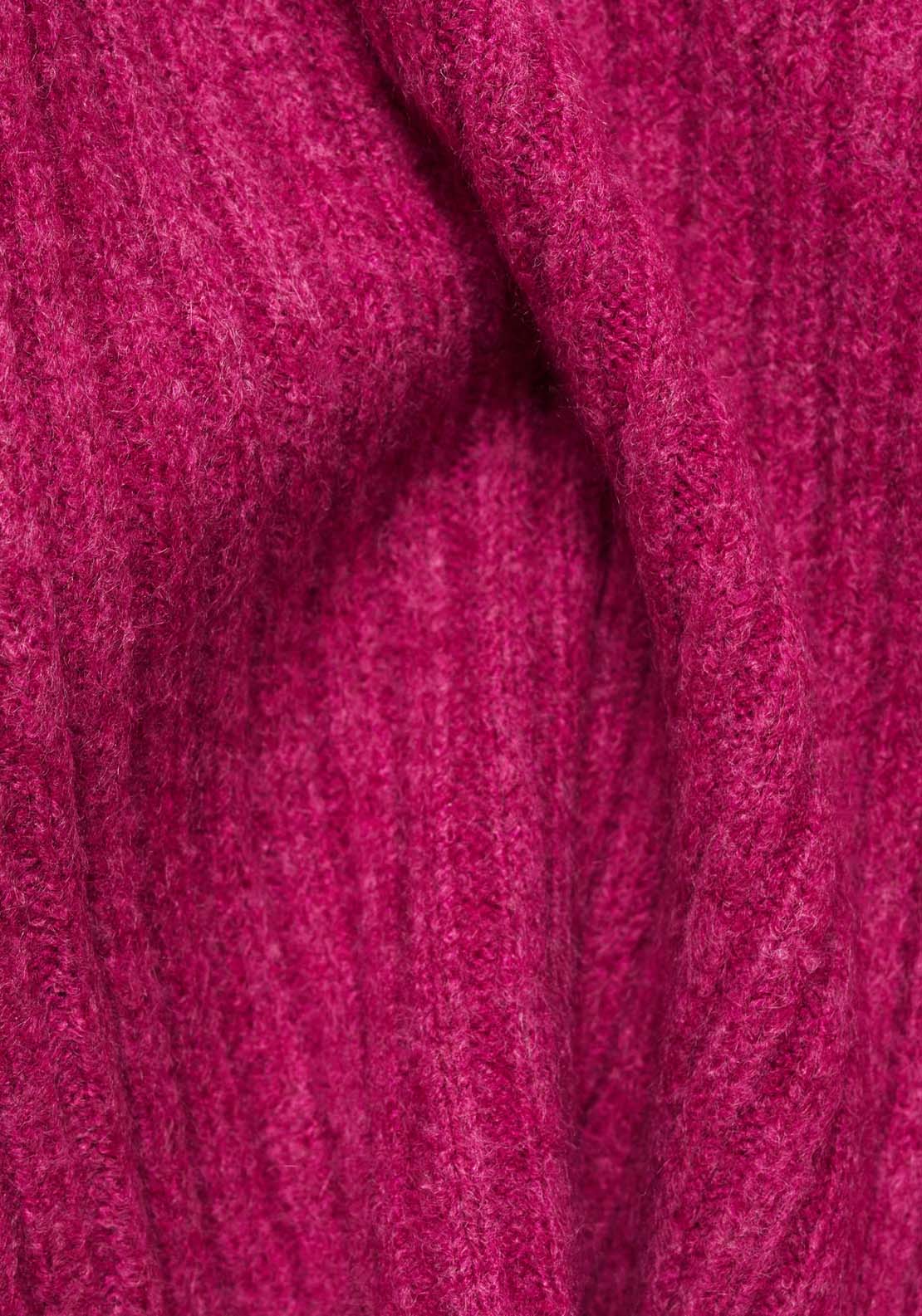 Mango Knitted cardigan with metallic buttons - Bright Pink 6 Shaws Department Stores
