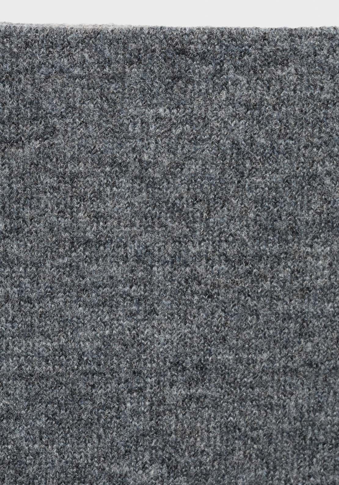 Mango Flared knitted skirt - Gray 6 Shaws Department Stores
