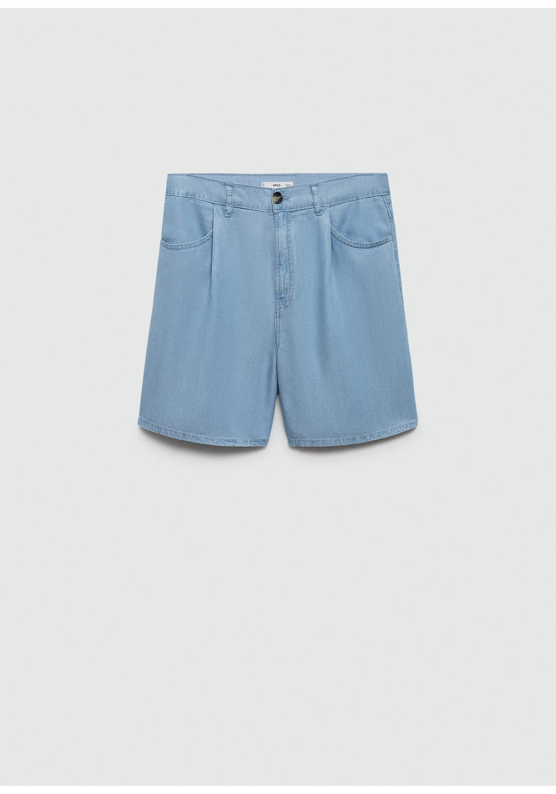 Mango Bermuda lyocell tweezer shorts 5 Shaws Department Stores