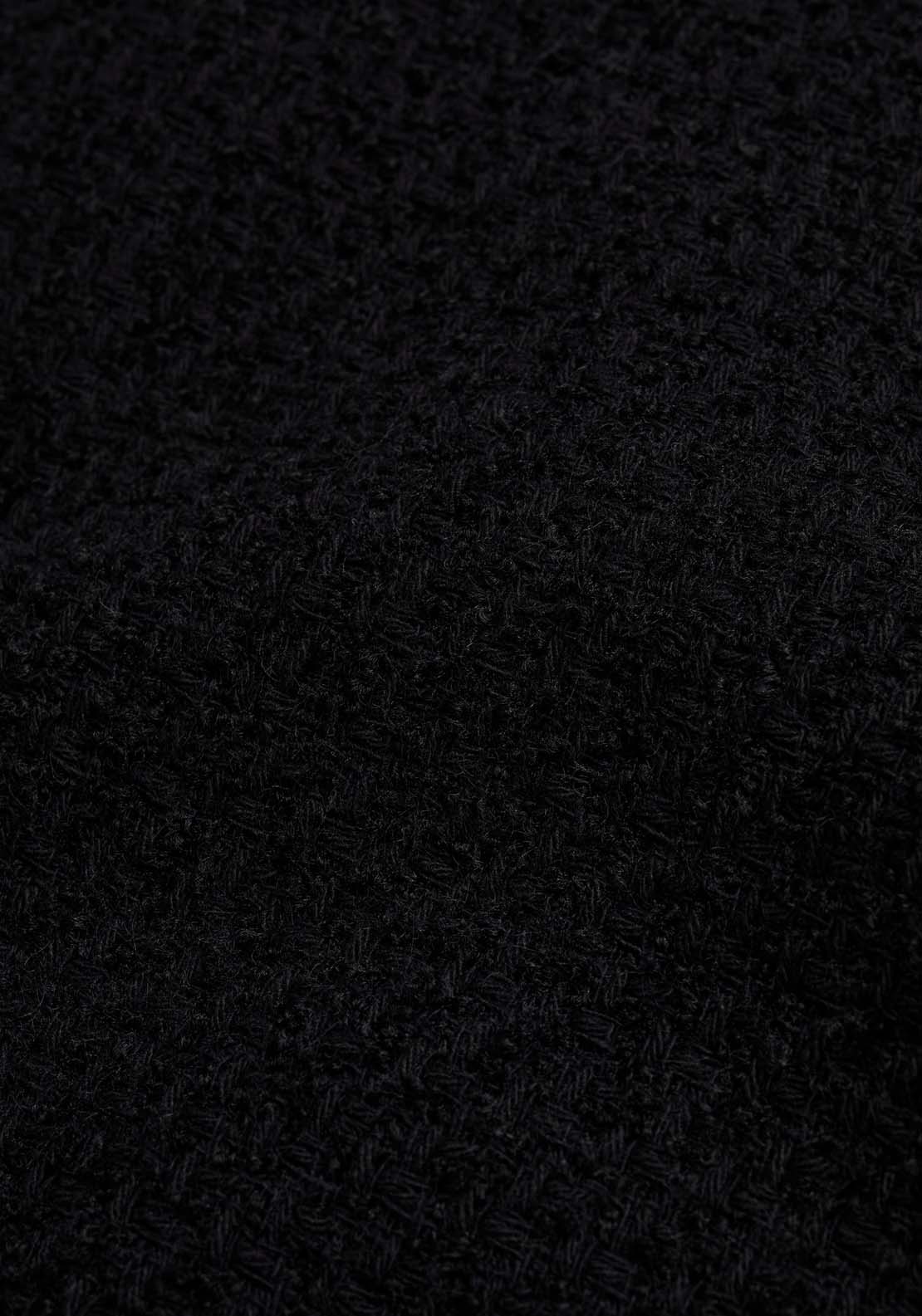 Mango Short tweed skirt - Black 2 Shaws Department Stores