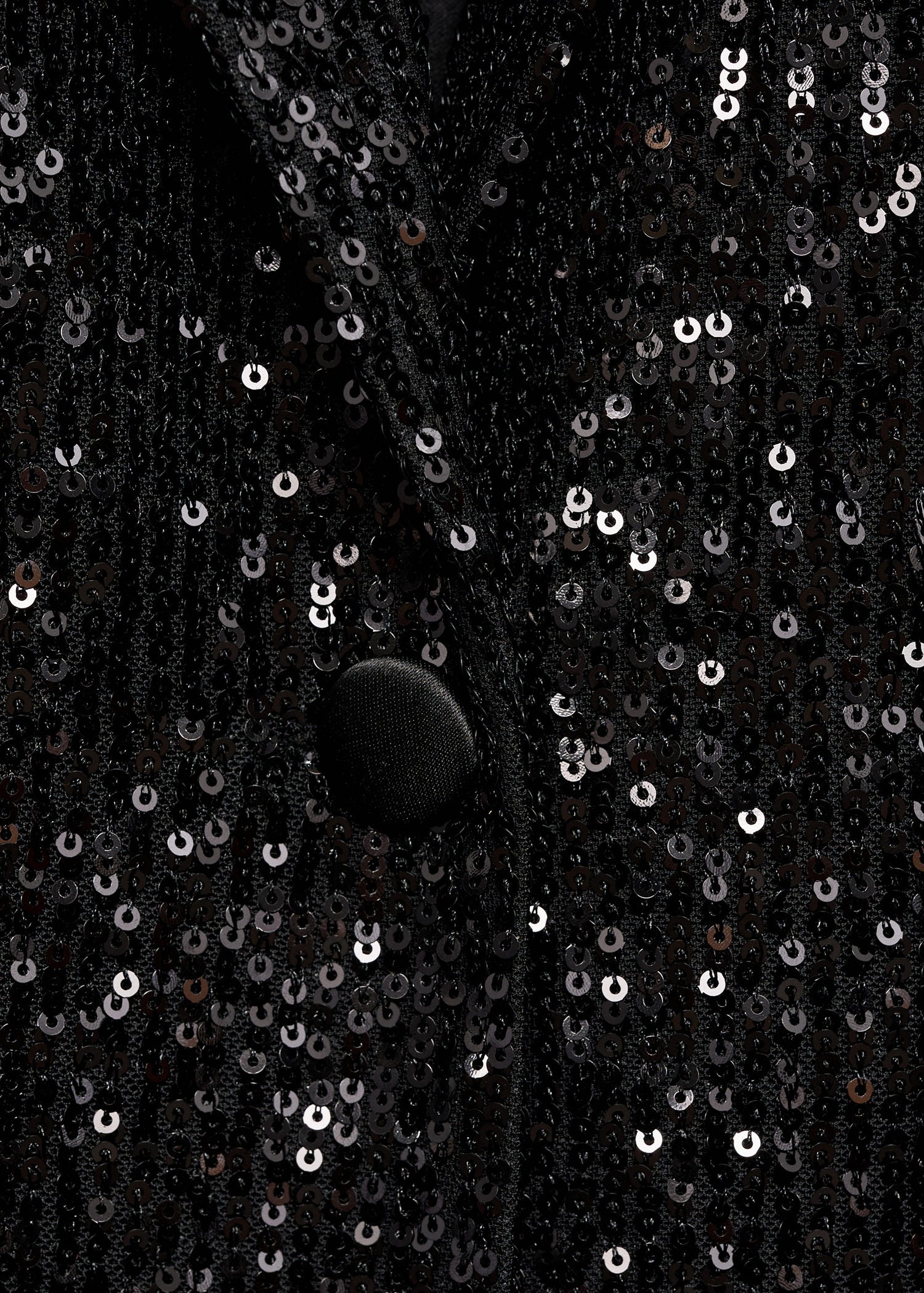 Mango Sequined suit jacket - Black 7 Shaws Department Stores