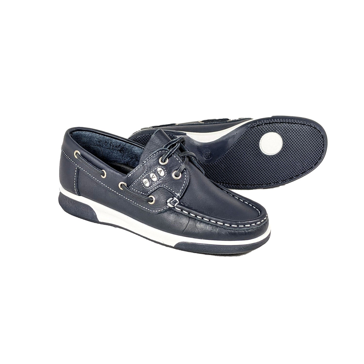 Dubarry Kapley Laced Av8 Shoe - Navy 4 Shaws Department Stores