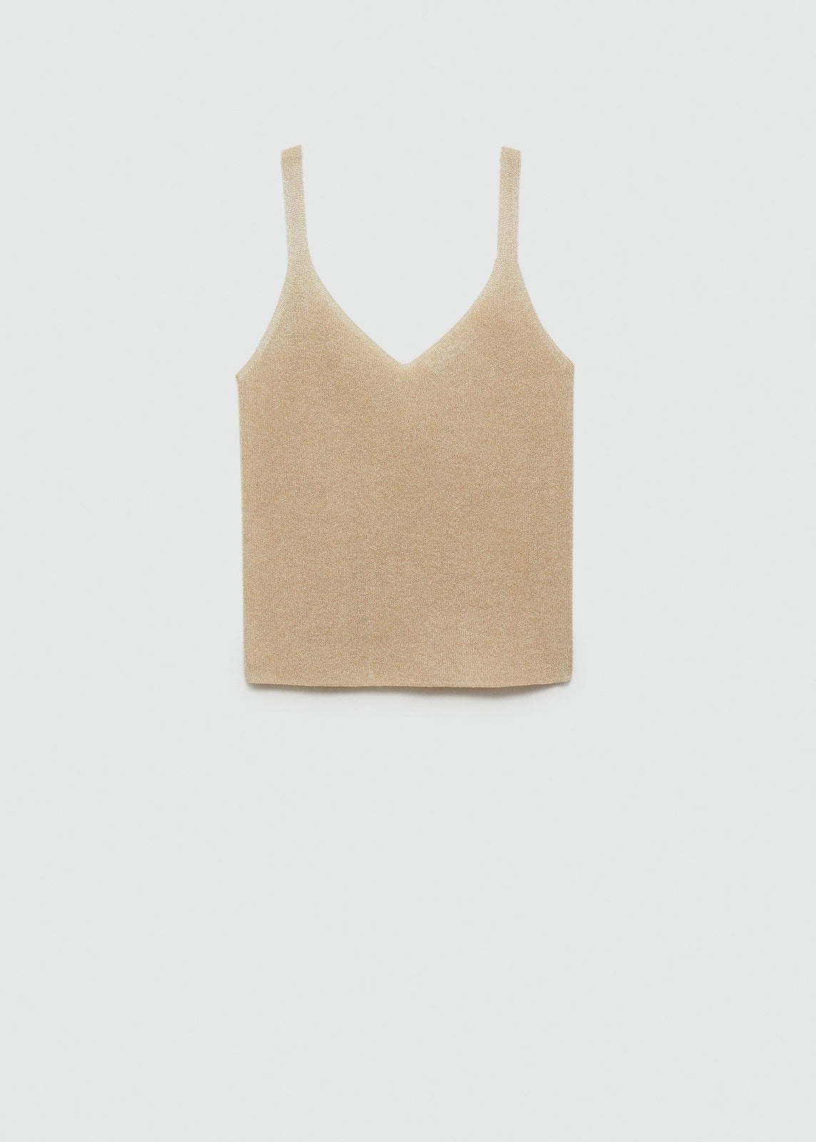 Mango Lurex knitted top - Gold 5 Shaws Department Stores