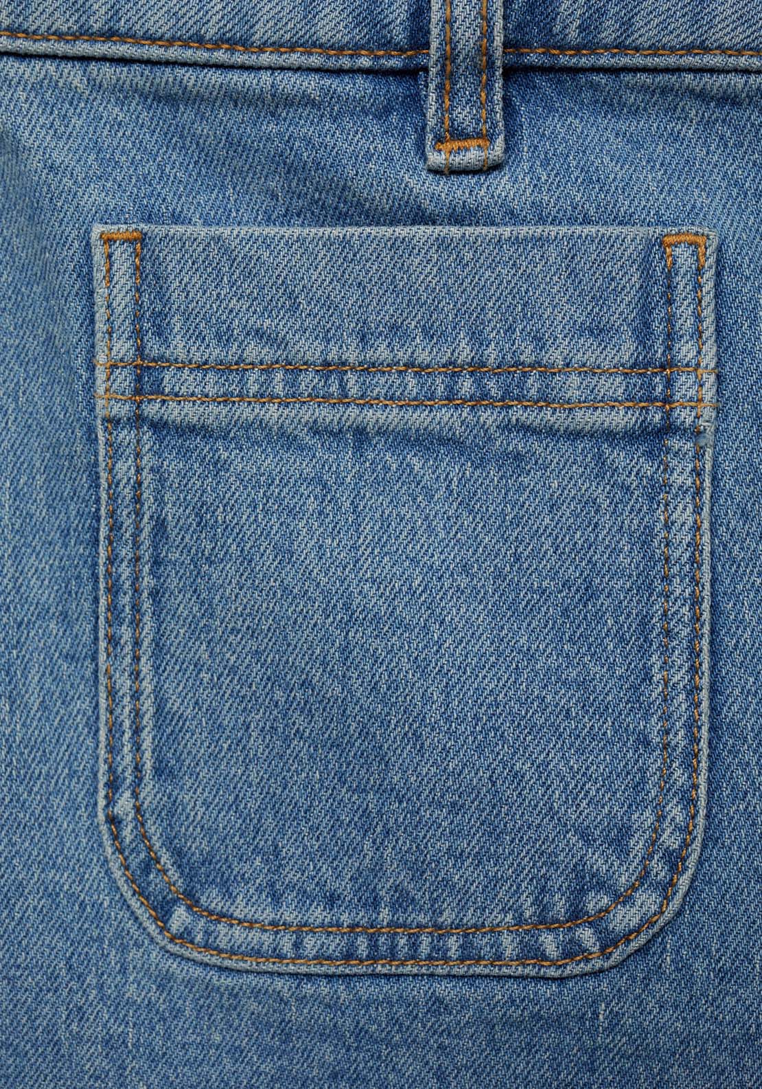 Mango Denim shorts with pockets 6 Shaws Department Stores