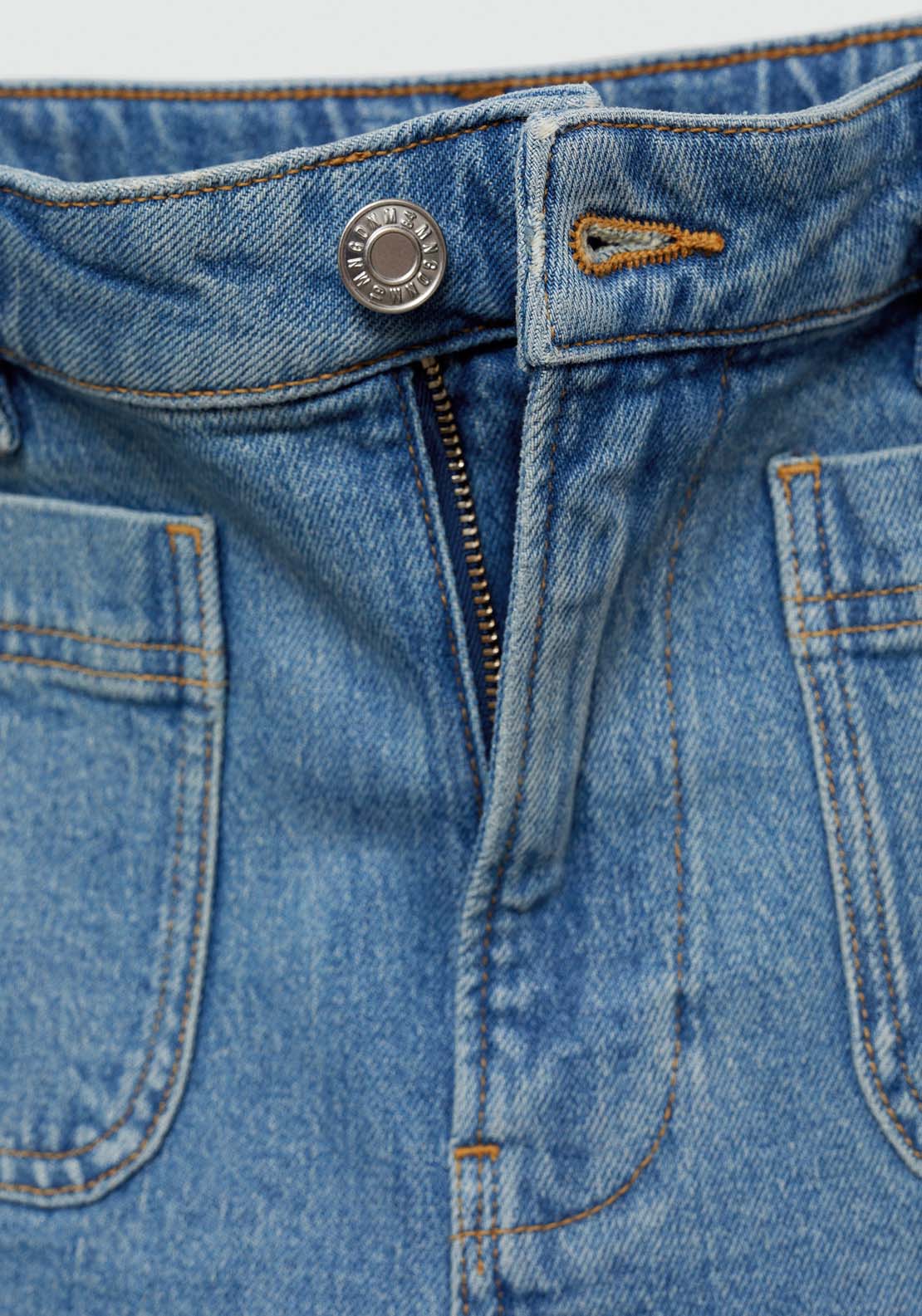 Mango Denim shorts with pockets 5 Shaws Department Stores