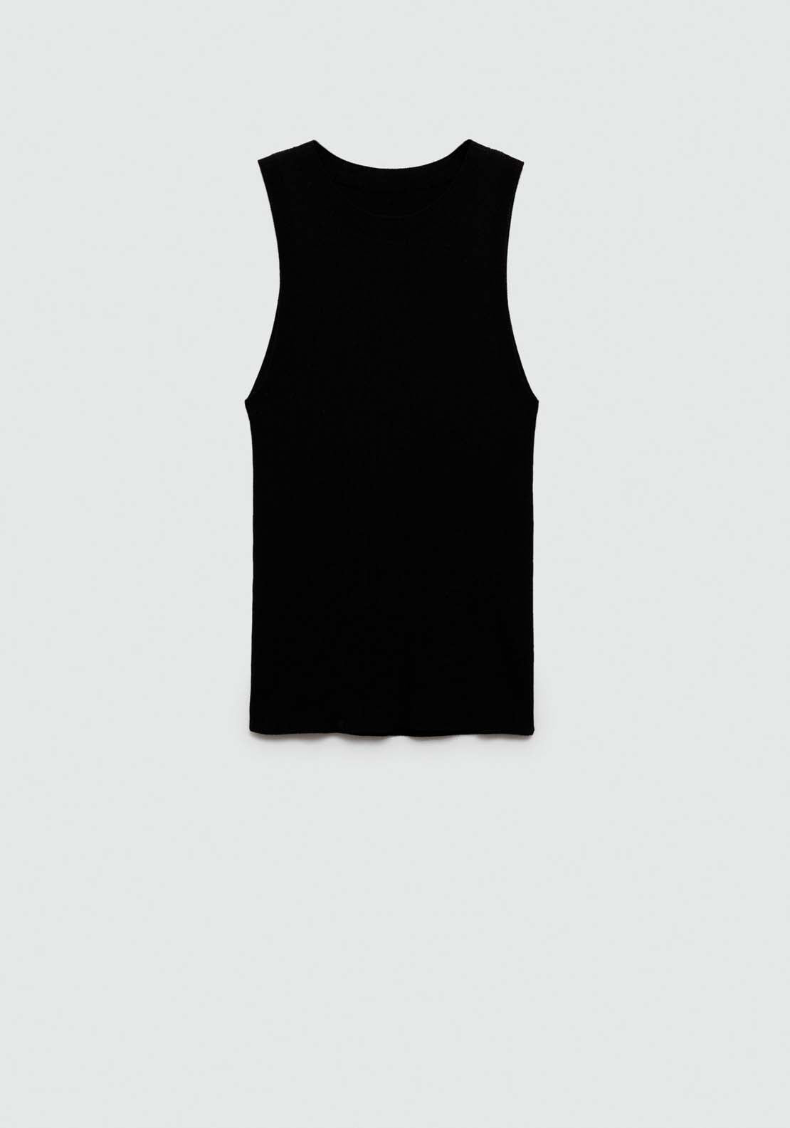 Mango Ribbed knit top 6 Shaws Department Stores