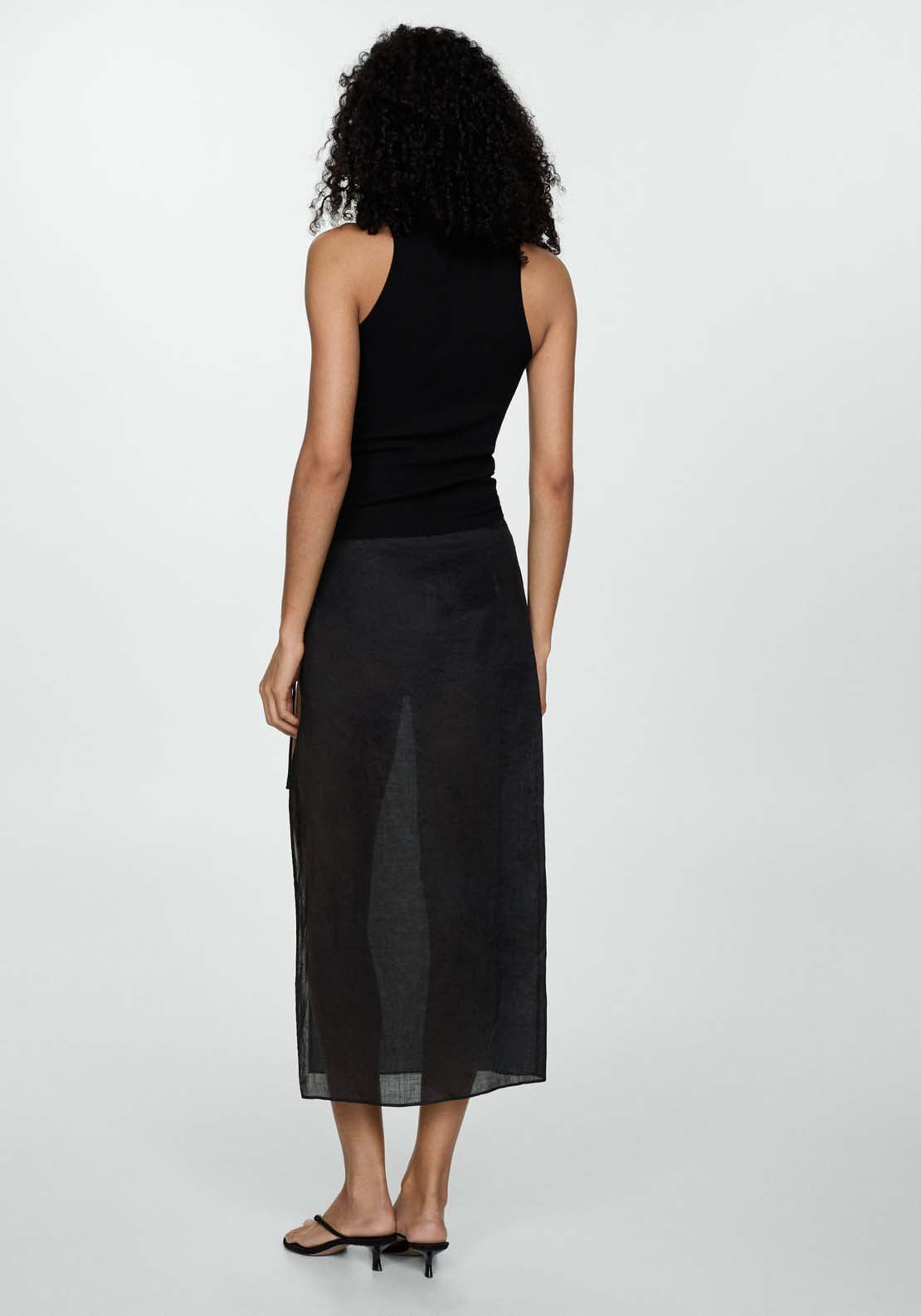 Mango Ribbed knit top 3 Shaws Department Stores