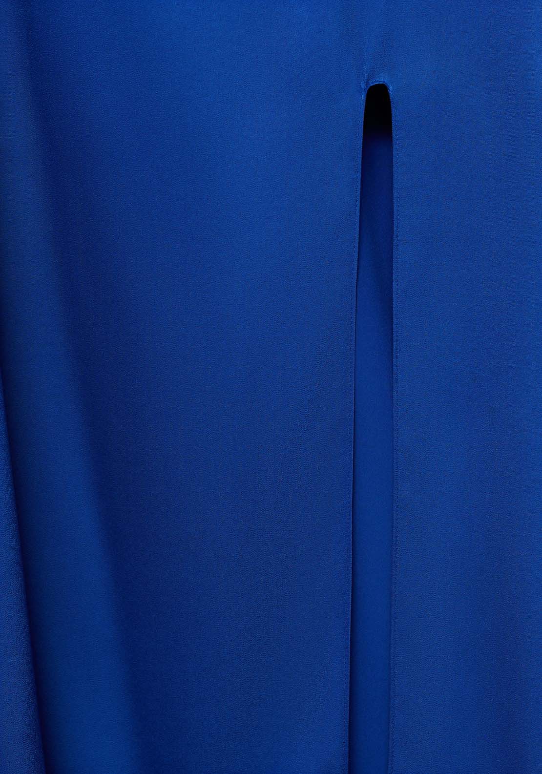 Mango Side-slit satin dress 6 Shaws Department Stores