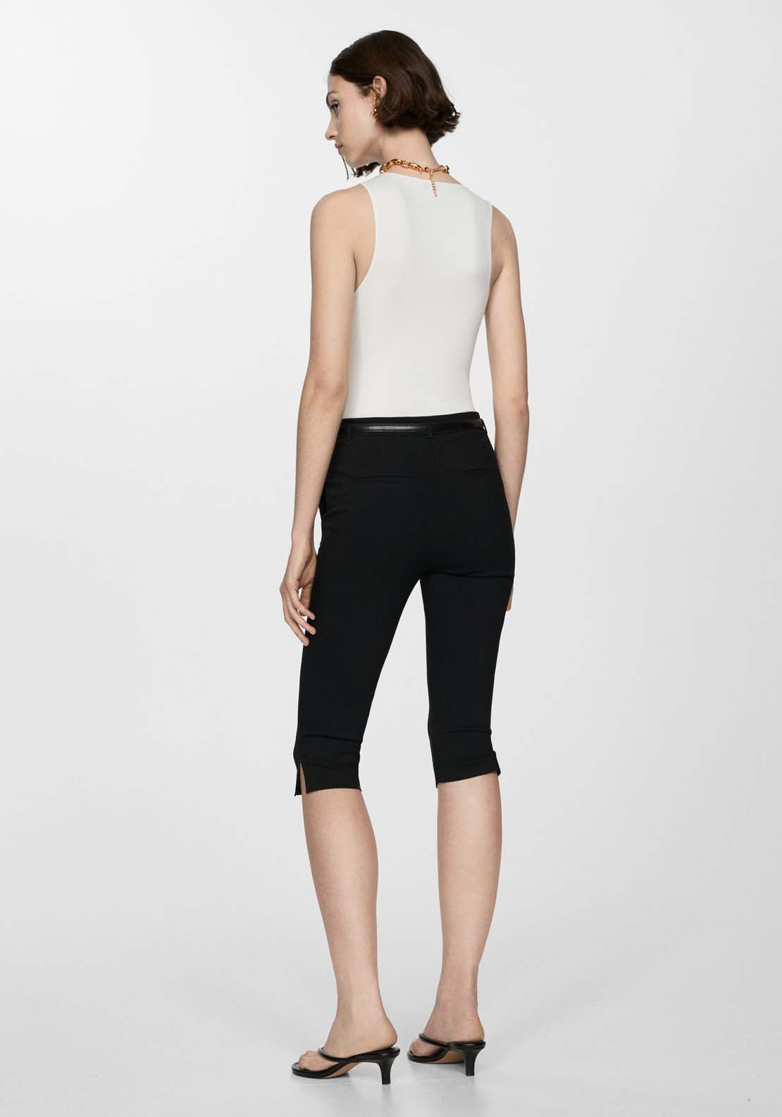 Mango Sleeveless fitted bodysuit 4 Shaws Department Stores