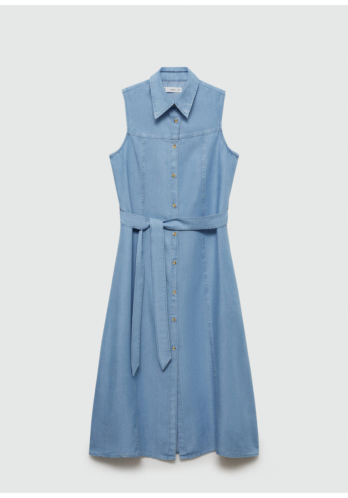 Mango Lyocell shirt dress with bow 7 Shaws Department Stores