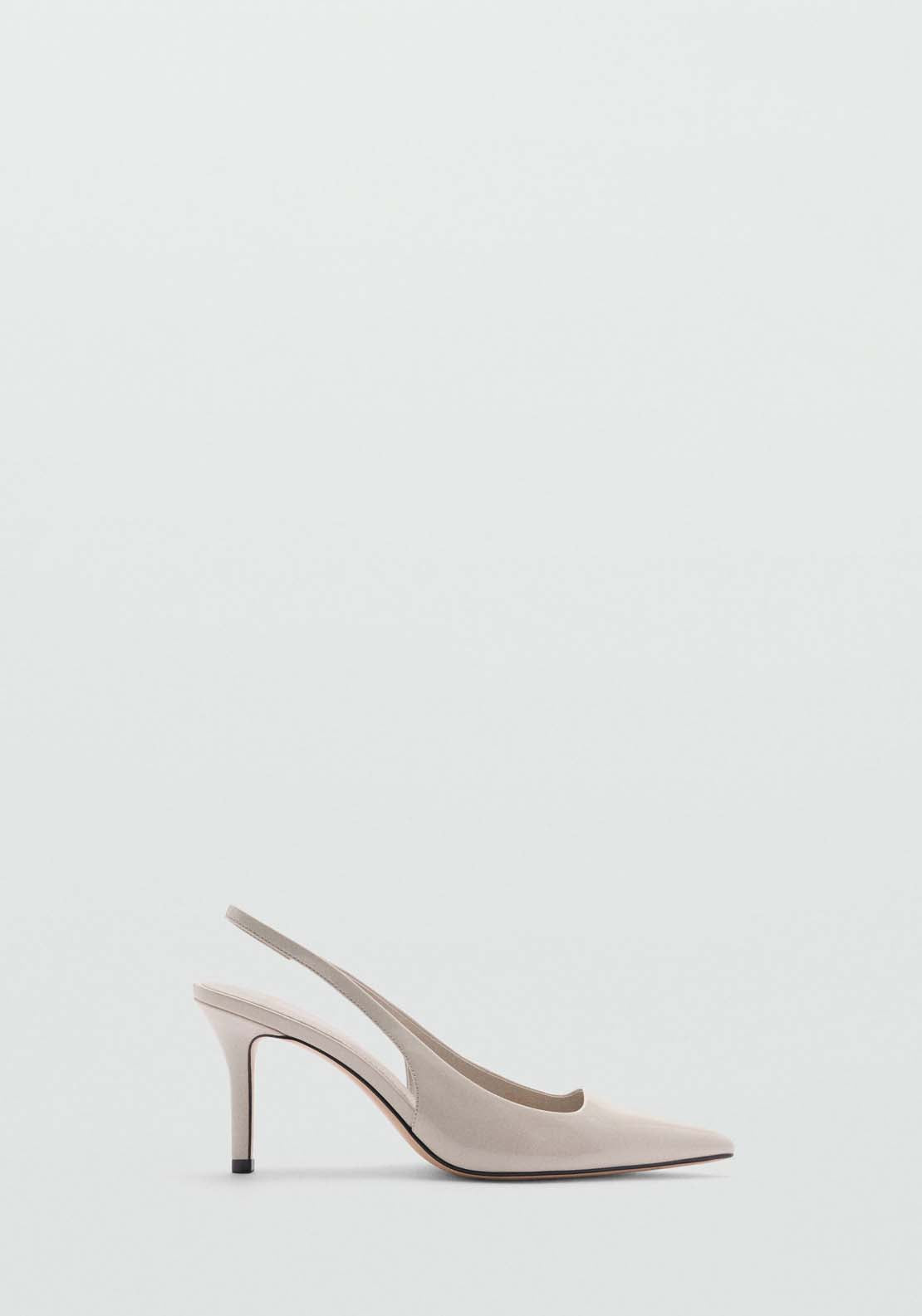 Mango Patent leather-effect heeled shoes 2 Shaws Department Stores