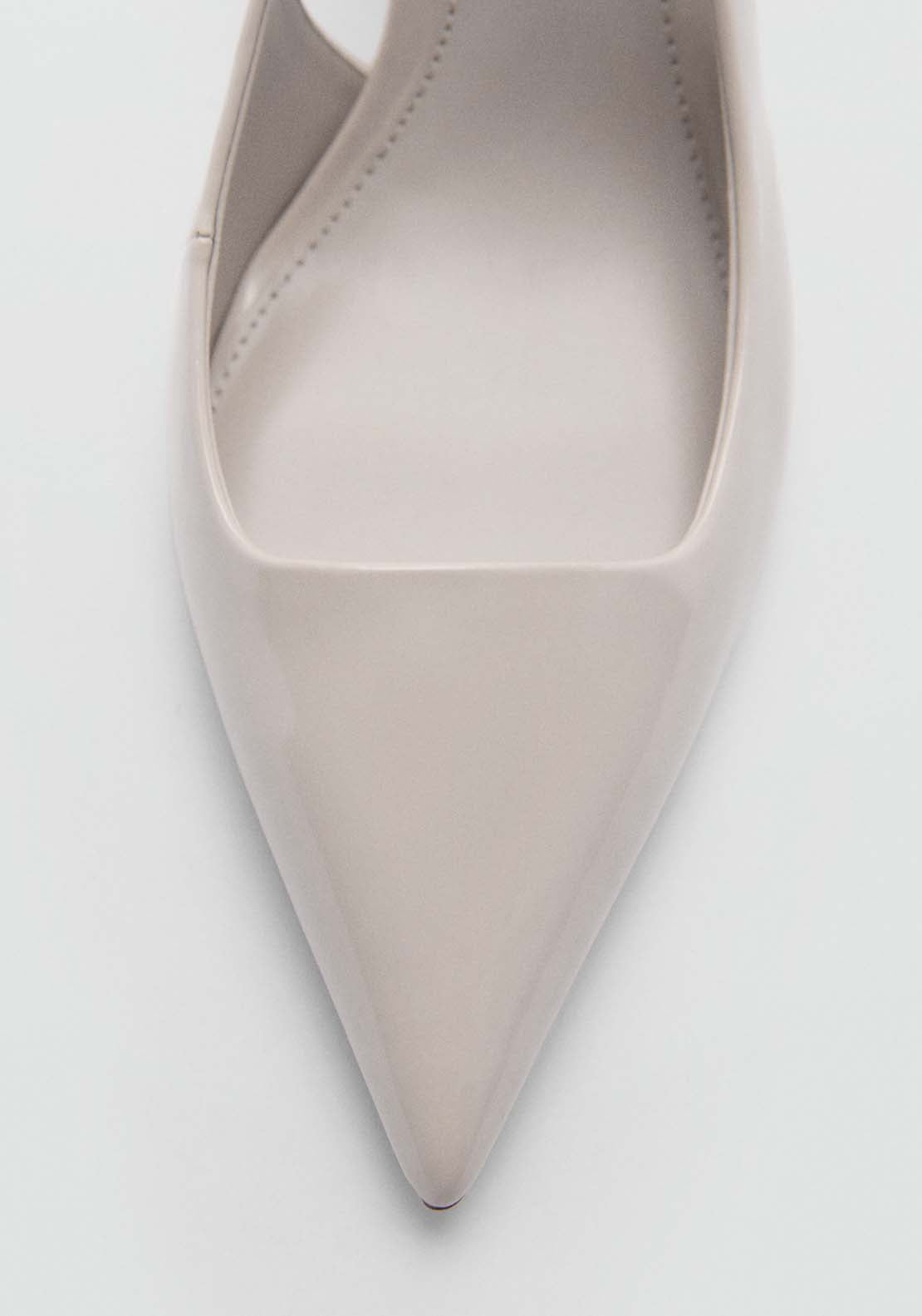 Mango Patent leather-effect heeled shoes 4 Shaws Department Stores