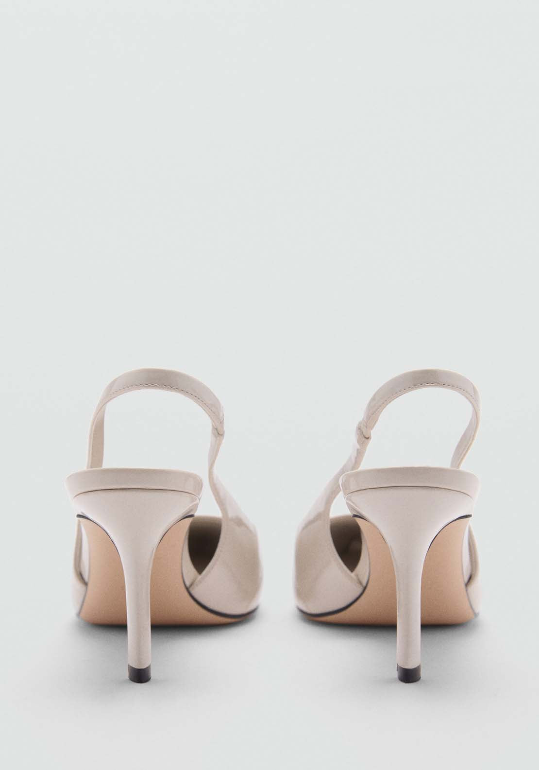 Mango Patent leather-effect heeled shoes 5 Shaws Department Stores