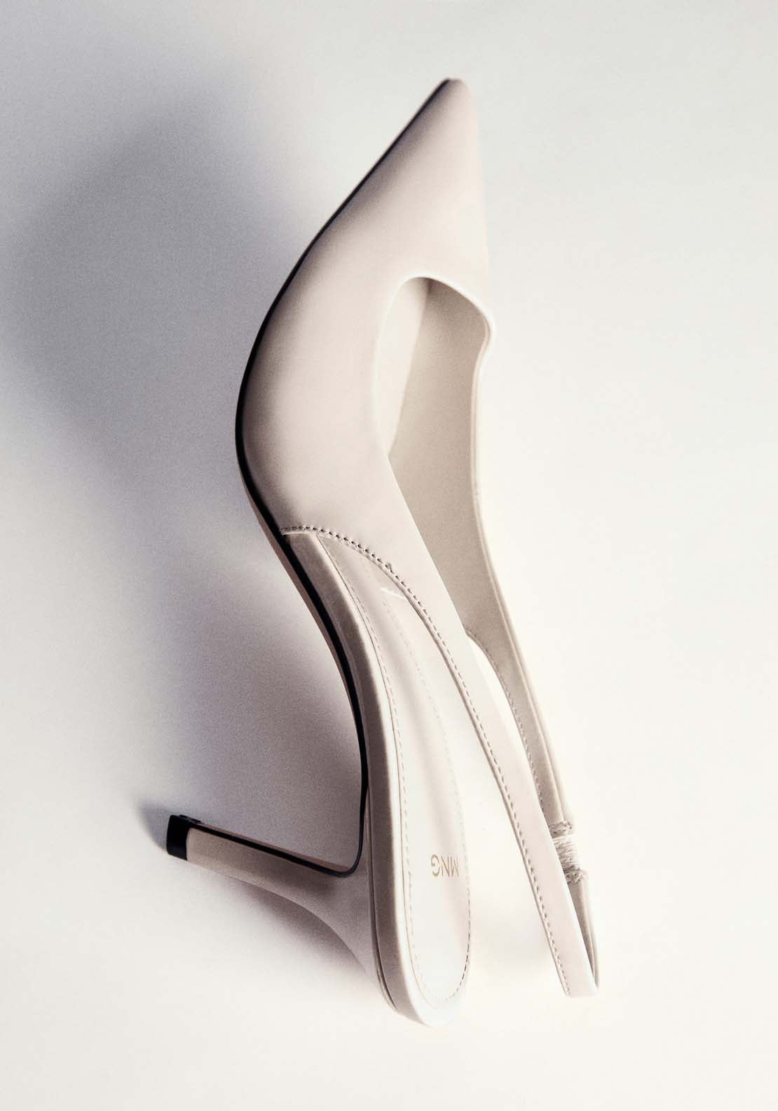 Mango Patent leather-effect heeled shoes 3 Shaws Department Stores