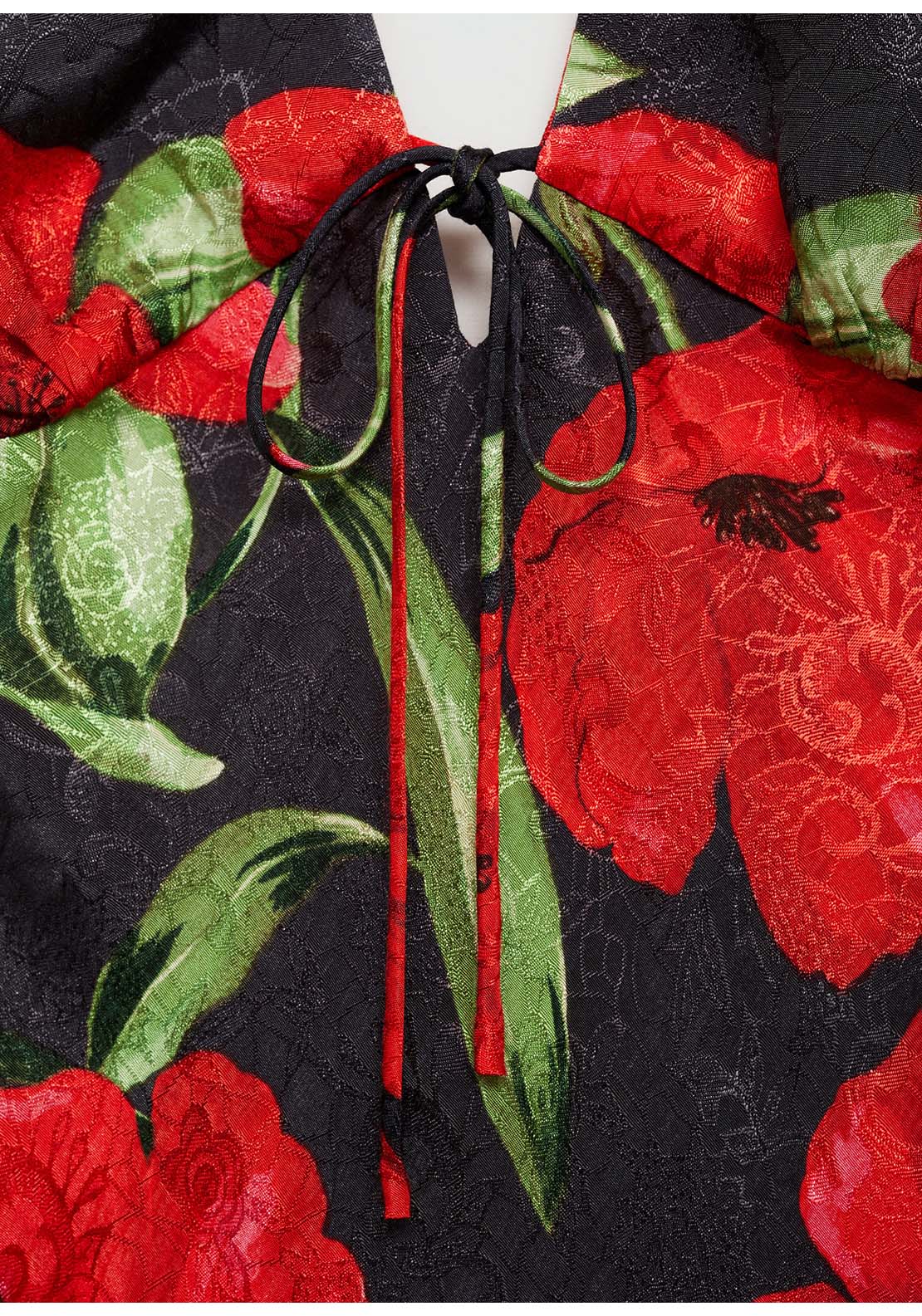Mango Halter neck floral dress - Black 6 Shaws Department Stores