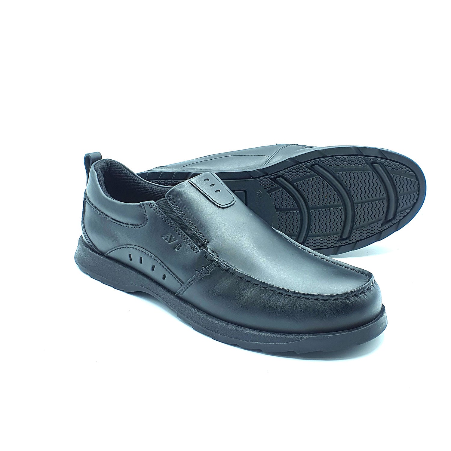 Dubarry Karter Slip On Av8 Shoe - Black 4 Shaws Department Stores