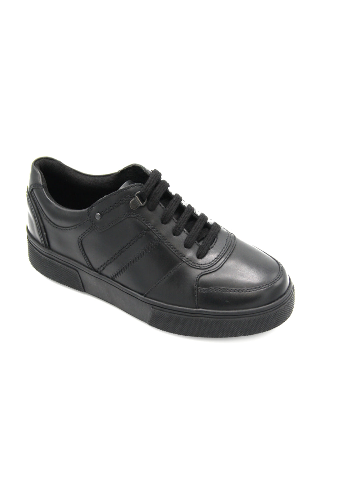 Dubarry Koote Lace Up School Trainer - Black 2 Shaws Department Stores