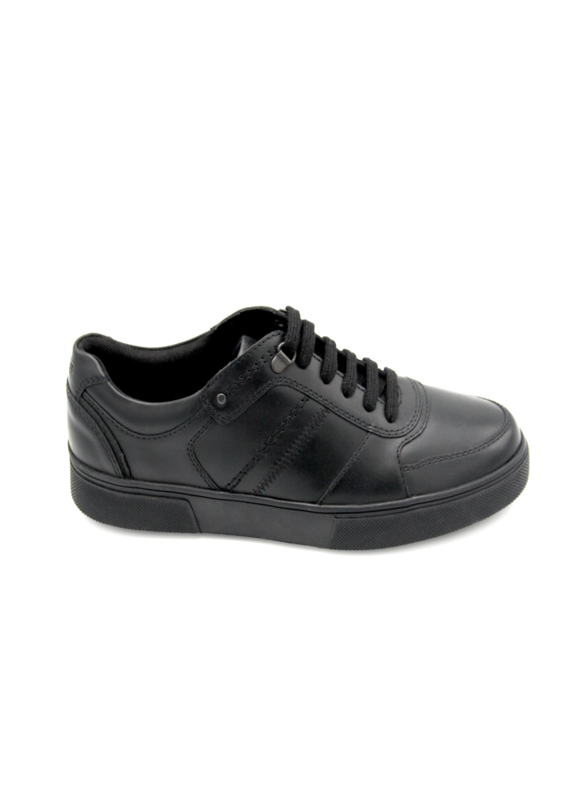 Dubarry Koote Lace Up School Trainer - Black 1 Shaws Department Stores