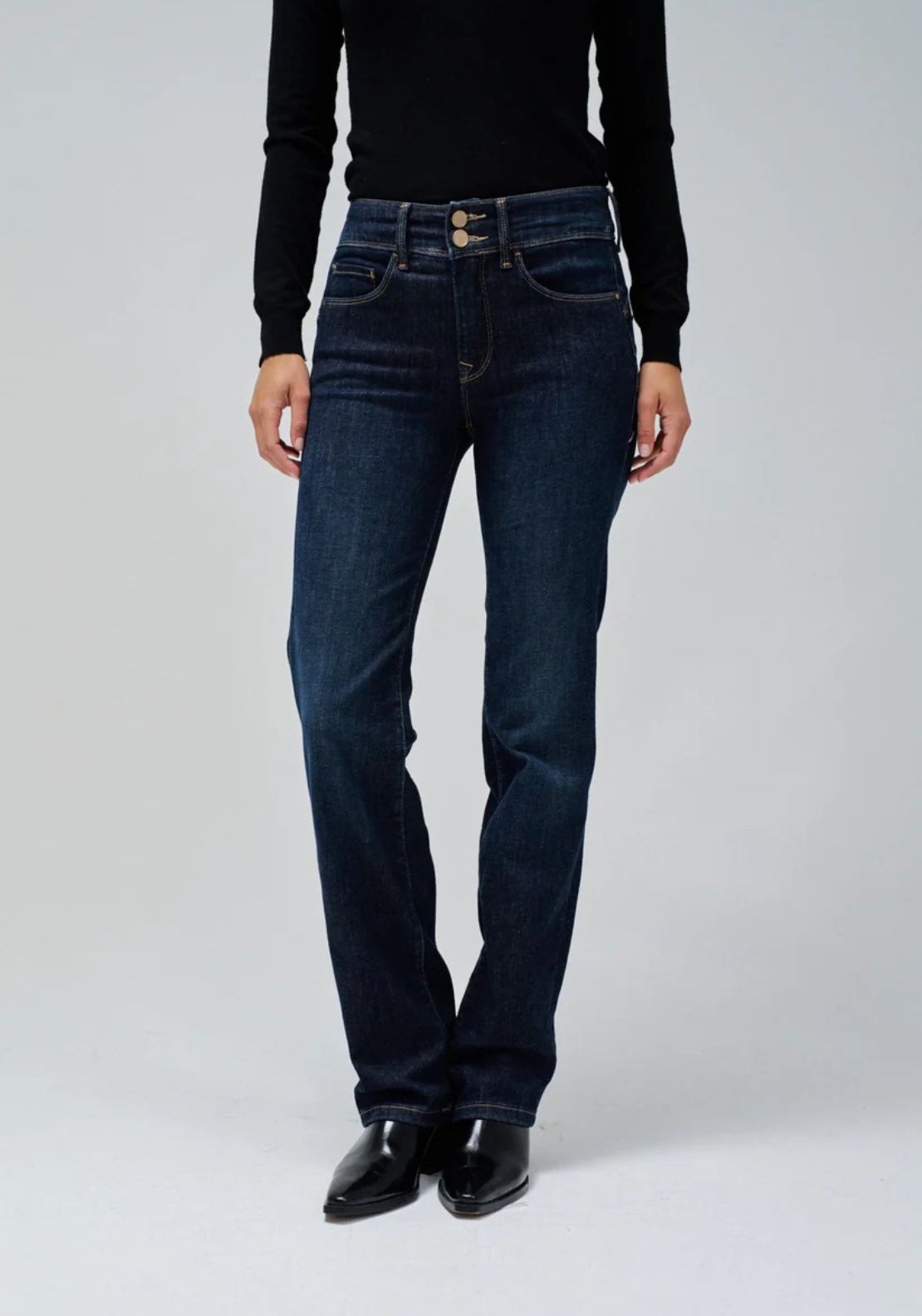 Salsa Secret Straight Jean - Blue 1 Shaws Department Stores