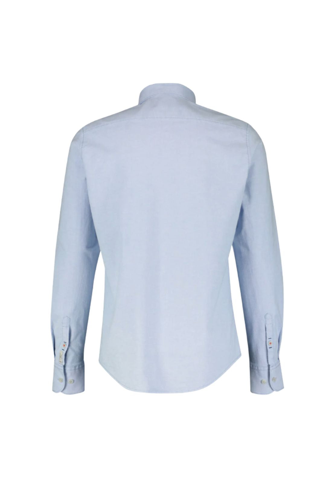 Lerros Plain Oxford Shirt - Blue 7 Shaws Department Stores