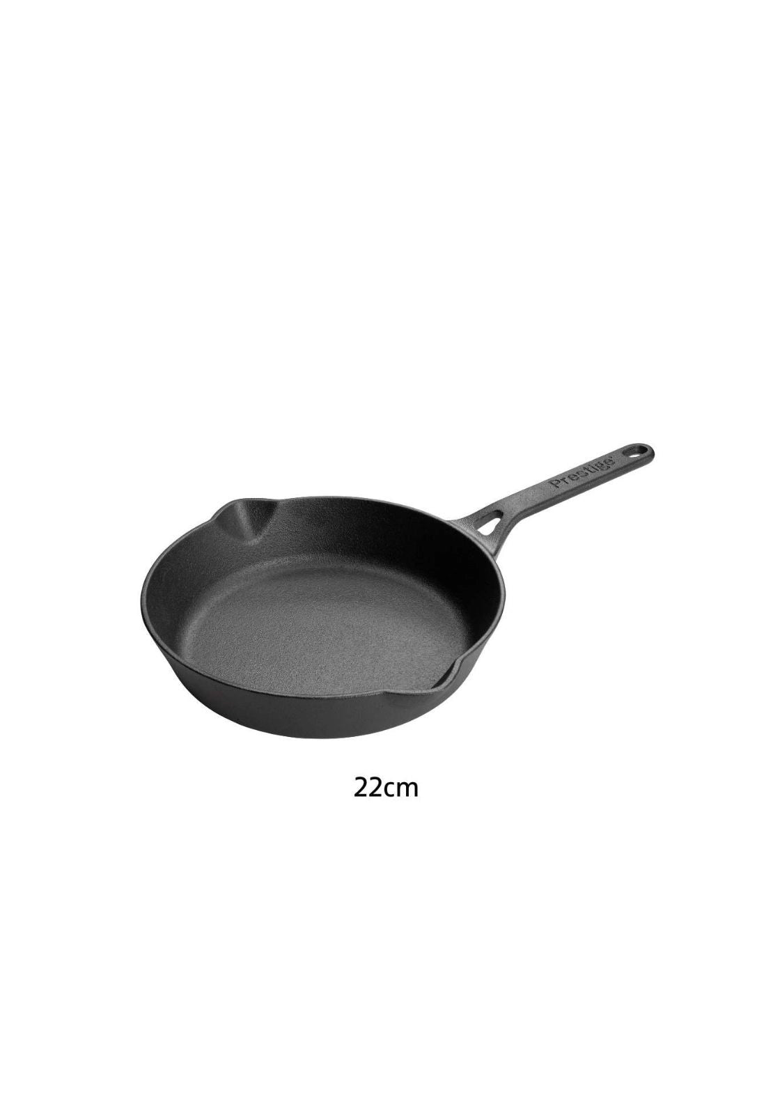 Cast Iron Skillet 22cm - Black