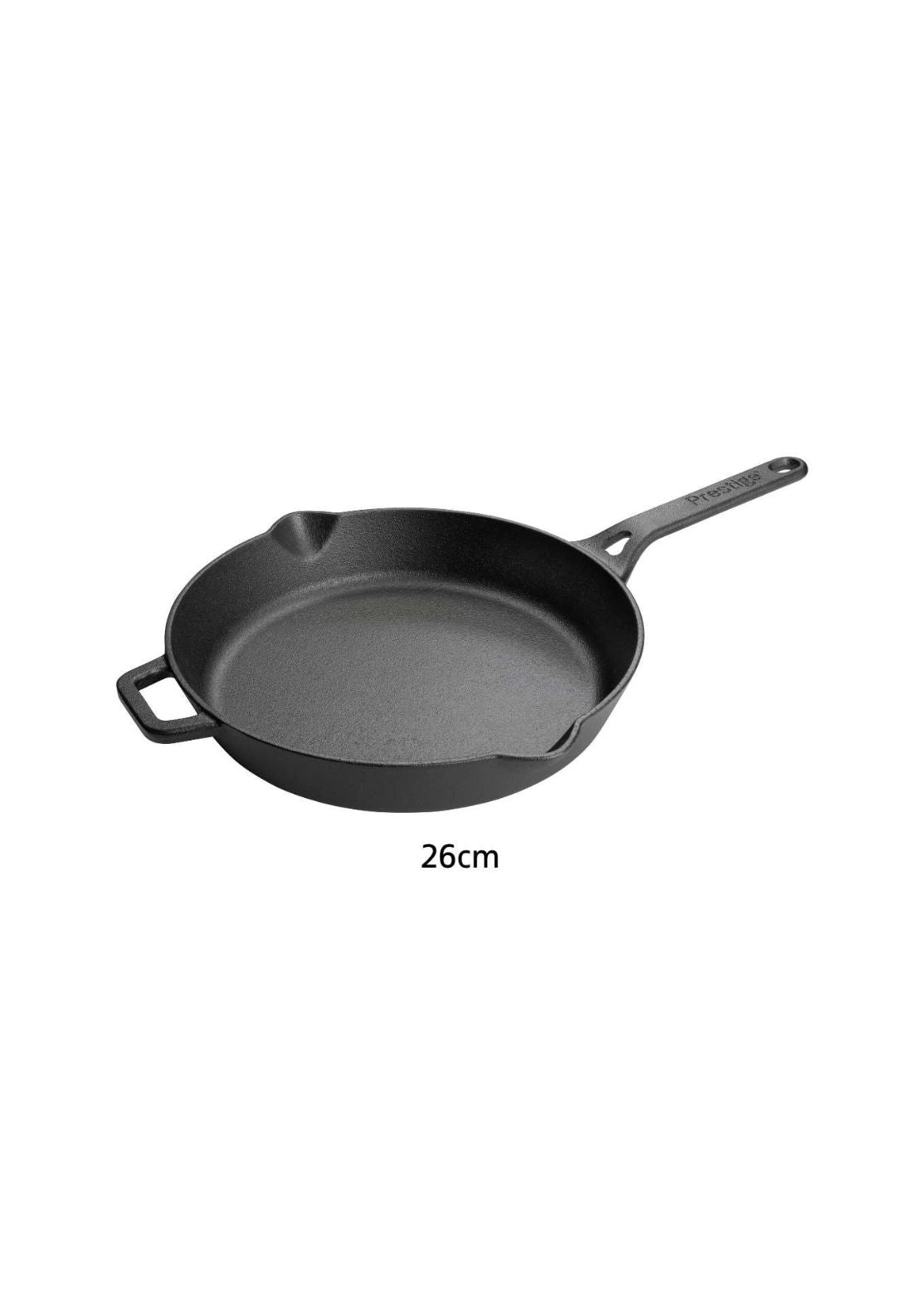 Cast Iron Skillet 26cm - Black