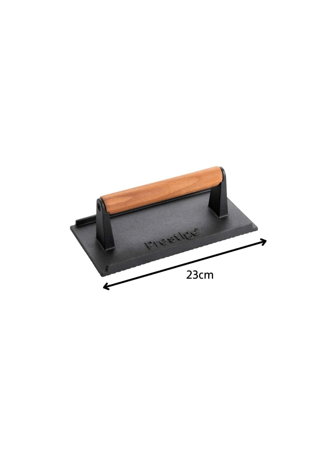 Cast Iron Grill Press - Black