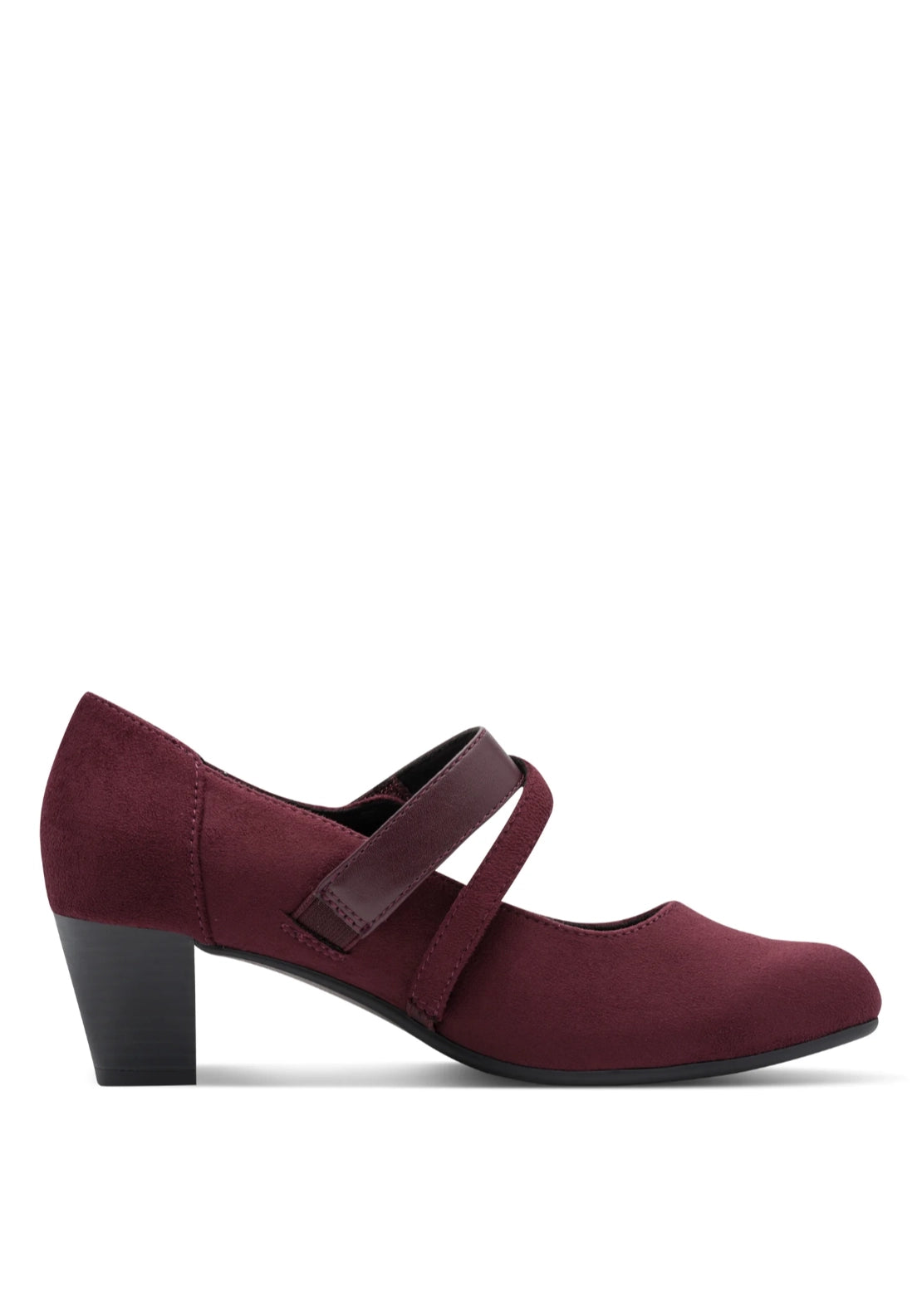 Mila Heeled Shoe - Bordeaux