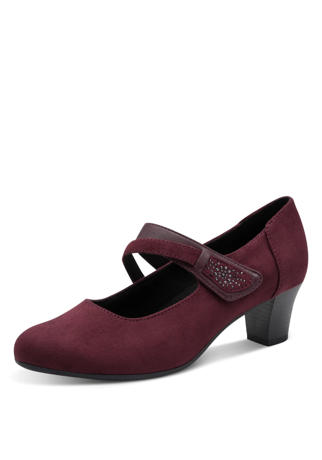 Mila Heeled Shoe - Bordeaux