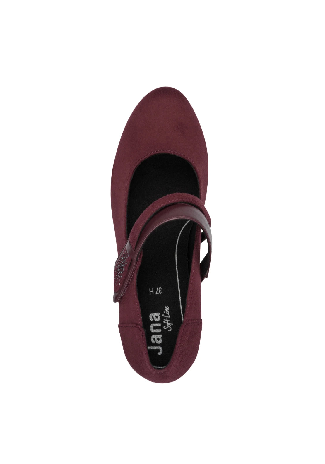 Mila Heeled Shoe - Bordeaux