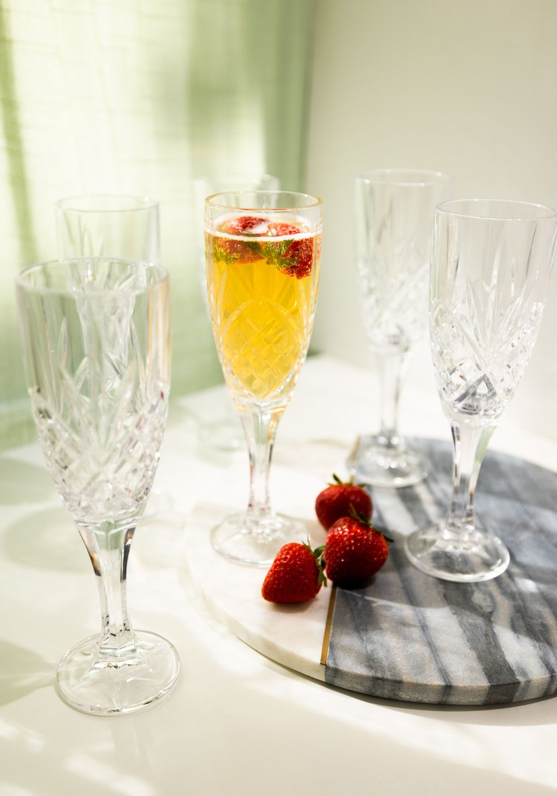 Trinity Champagne Flutes