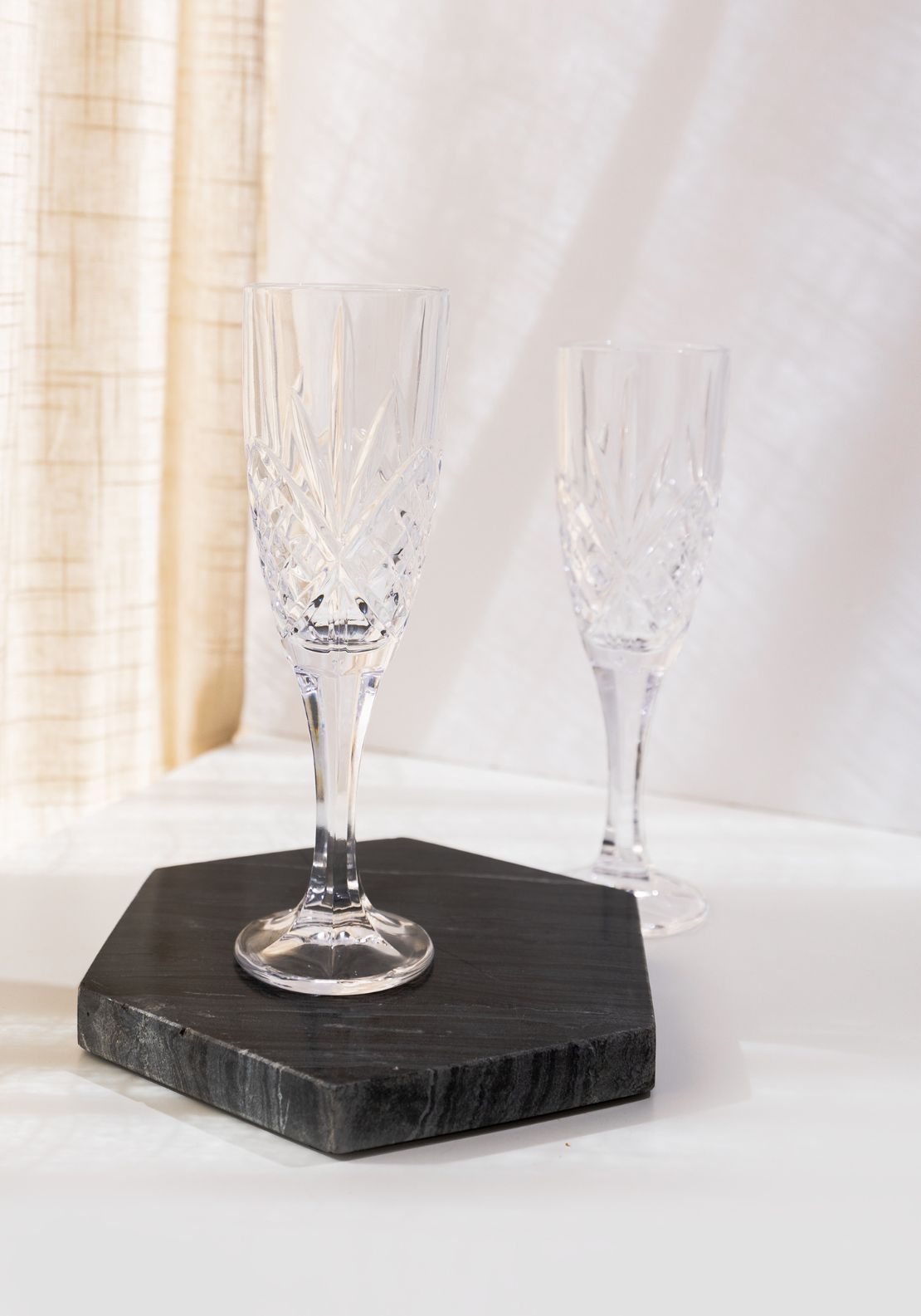 Trinity Champagne Flutes