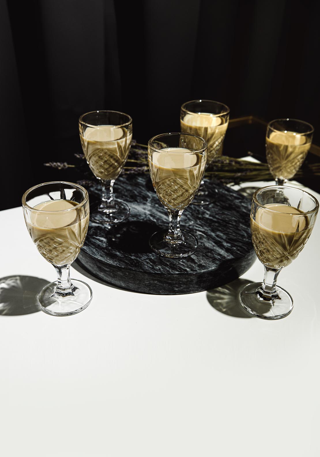 Killarney Crystal Trinity Sherry Port Glass Gift Set of 6 1 Shaws Department Stores