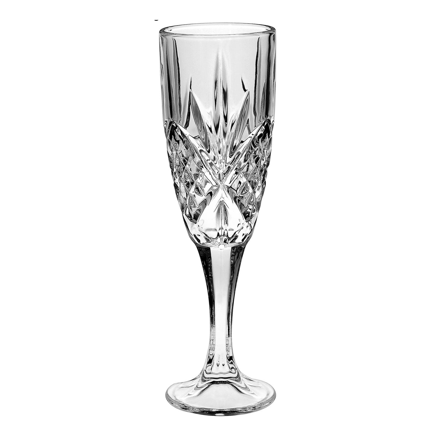 Killarney Crystal Trinity Champagne Glass Set of 2 2 Shaws Department Stores