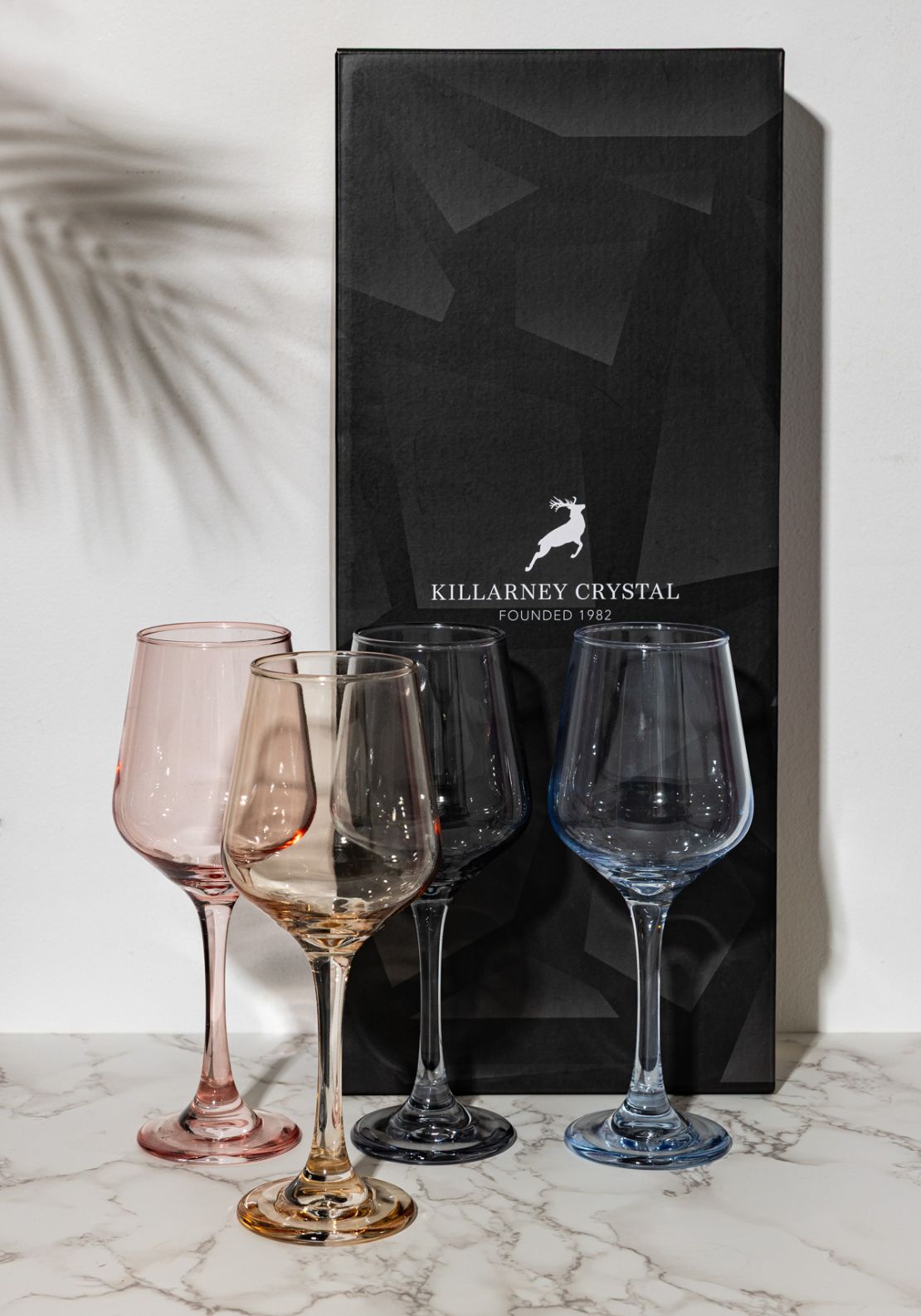 Killarney Crystal Jewel Collection Wine Set Of 4 2 Shaws Department Stores