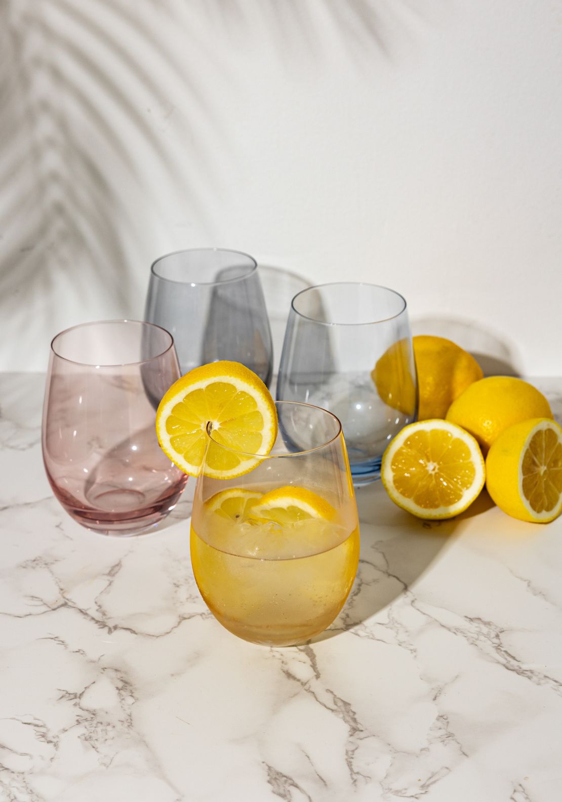 Killarney Crystal Barrel Tumbler Set Of 4 4 Shaws Department Stores
