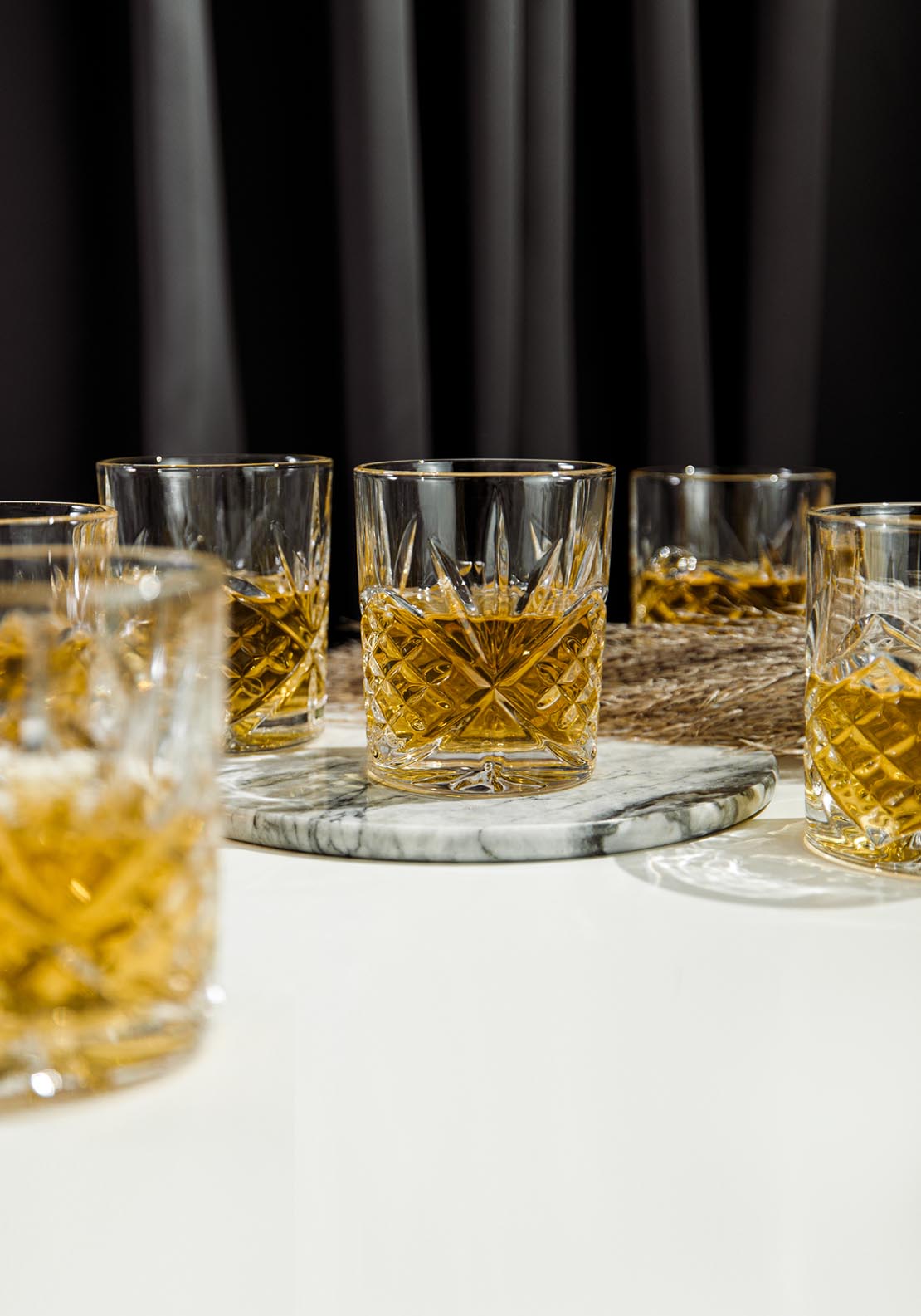 Killarney Crystal Trinity Whiskey Gift Set of 6 3 Shaws Department Stores