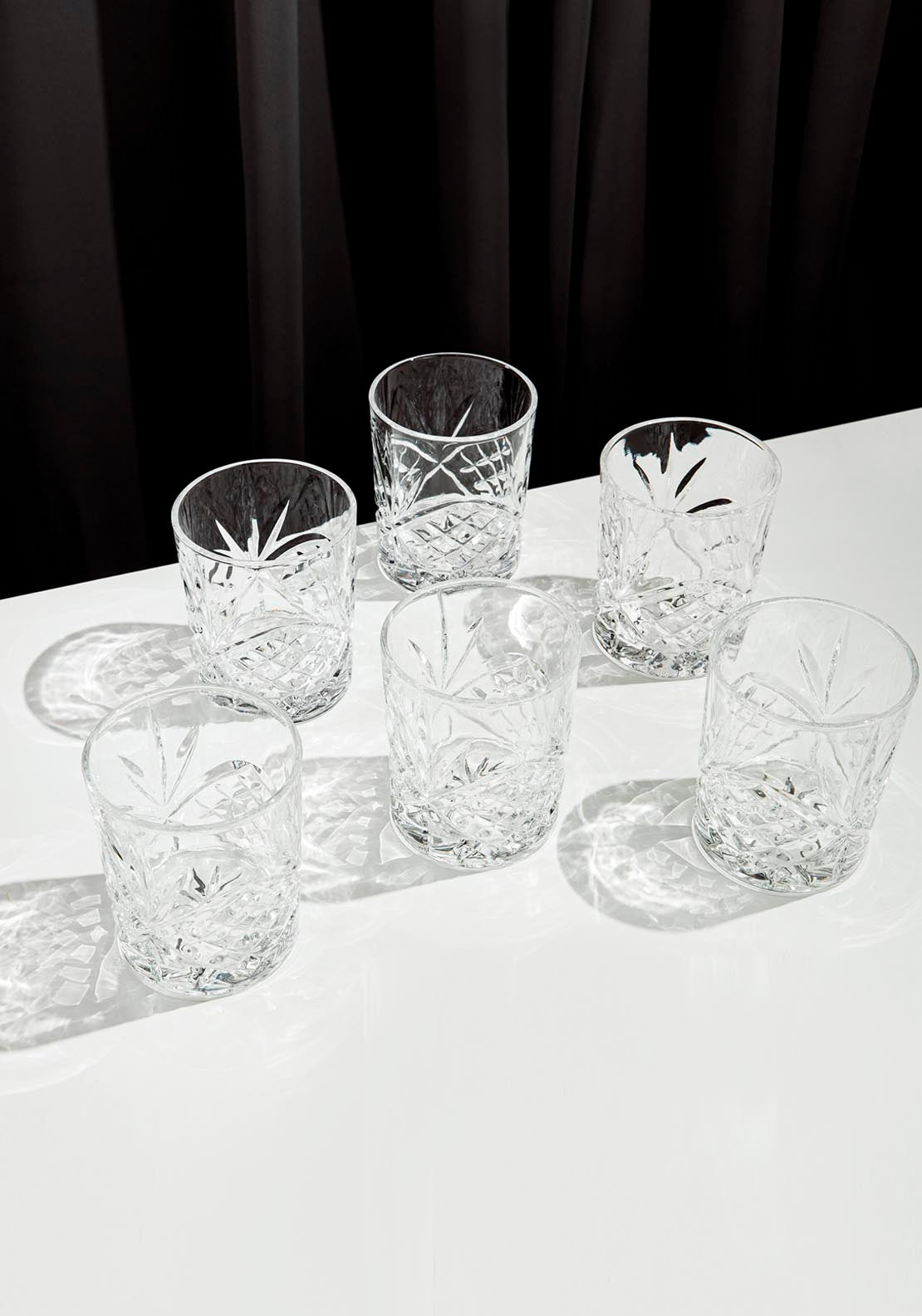 Killarney Crystal Trinity Whiskey Gift Set of 6 7 Shaws Department Stores