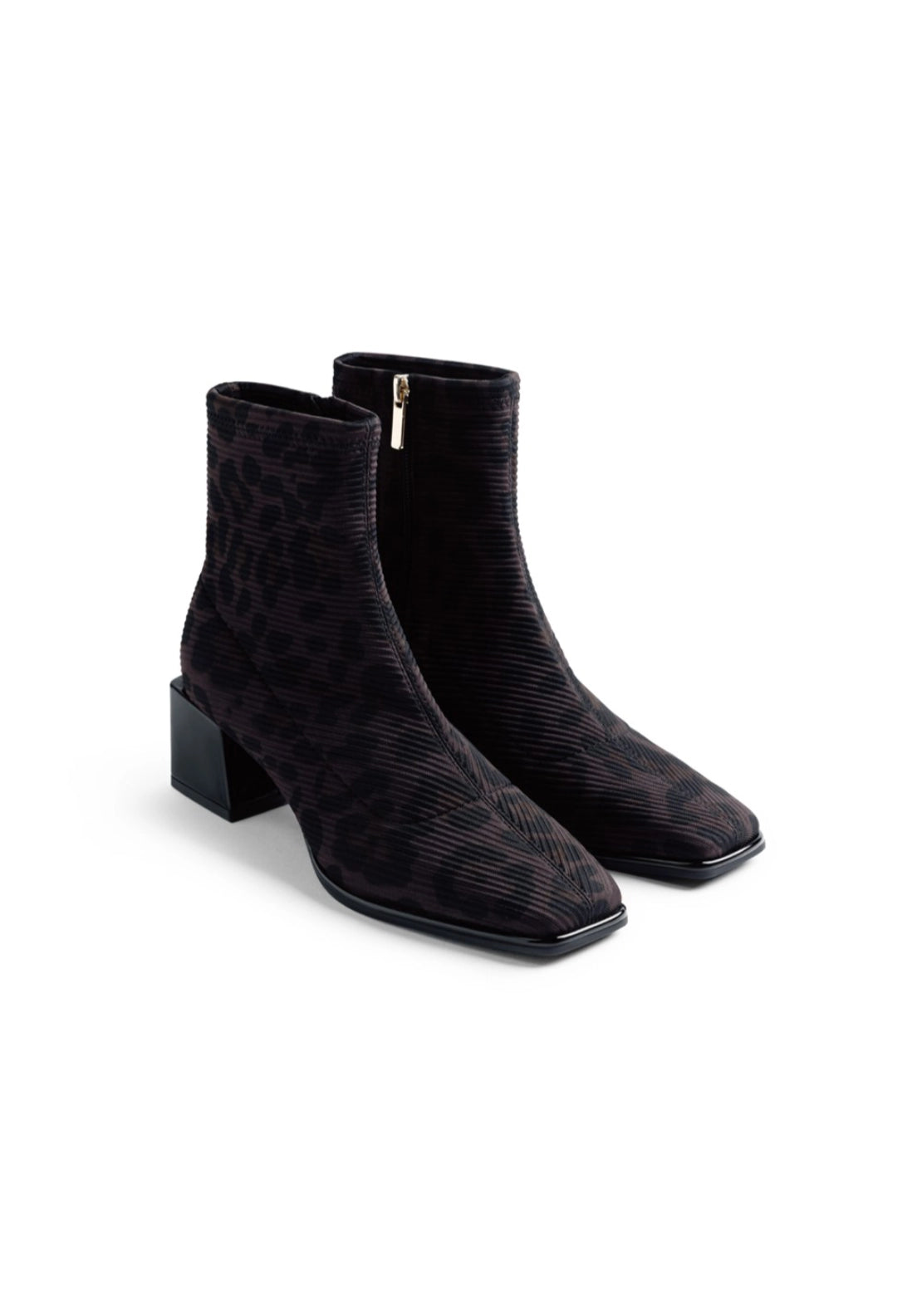 Stretch Ankle Boot - Leopard