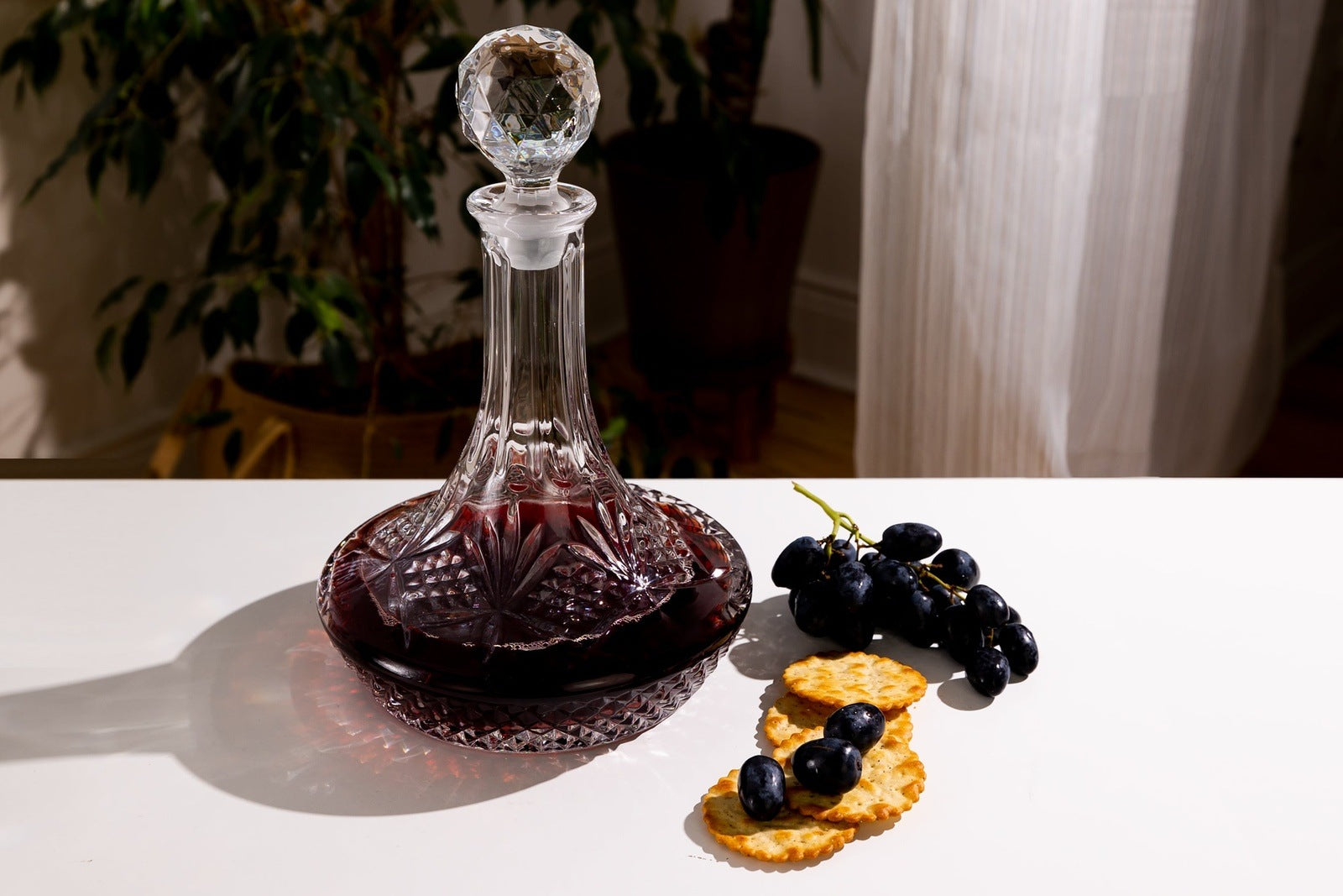 Killarney Crystal Trinity Drinks Decanter 6 Shaws Department Stores