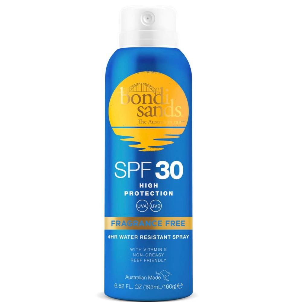 Bondi Sands Bondi Sands spf 30 Fragrance Free Spray 1 Shaws Department Stores