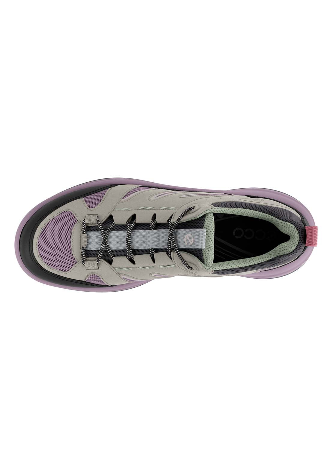 Ecco Offroad Walking Shoe - Lavender / Grey 2 Shaws Department Stores